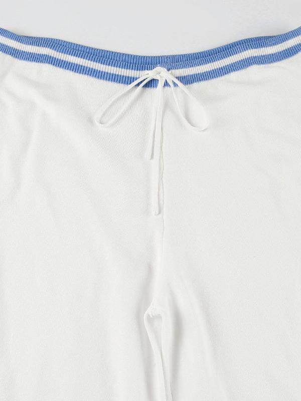 Colour Blocking Wide Leg Pants Product Image