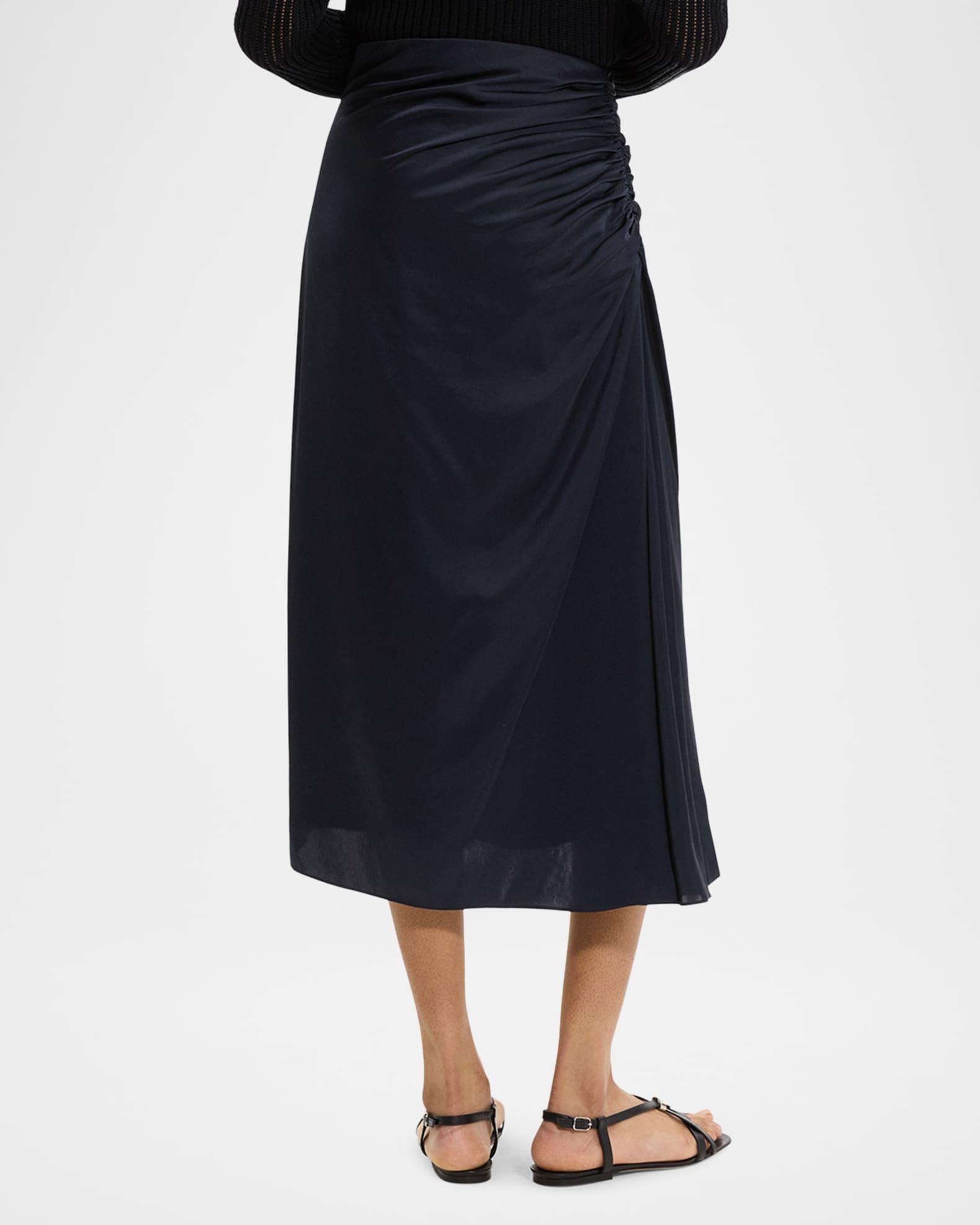 Side Ruched Skirt Product Image