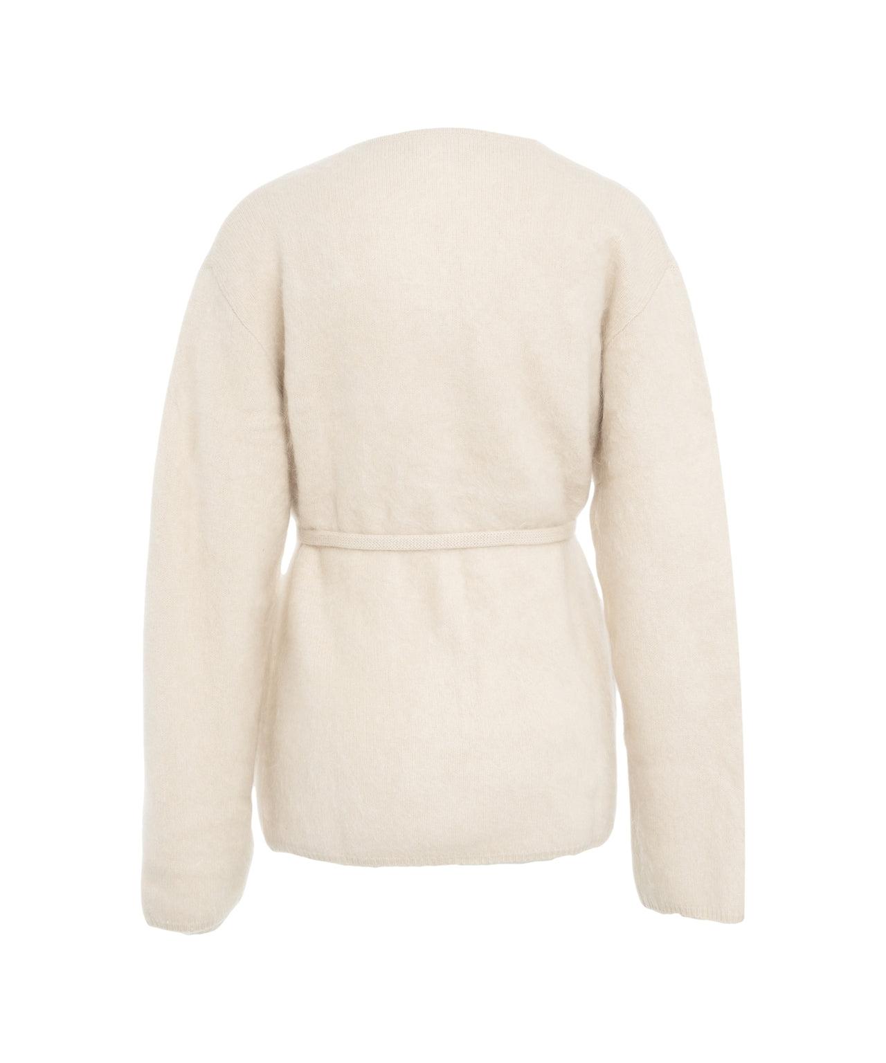 Brushed cashmere cardigan Product Image