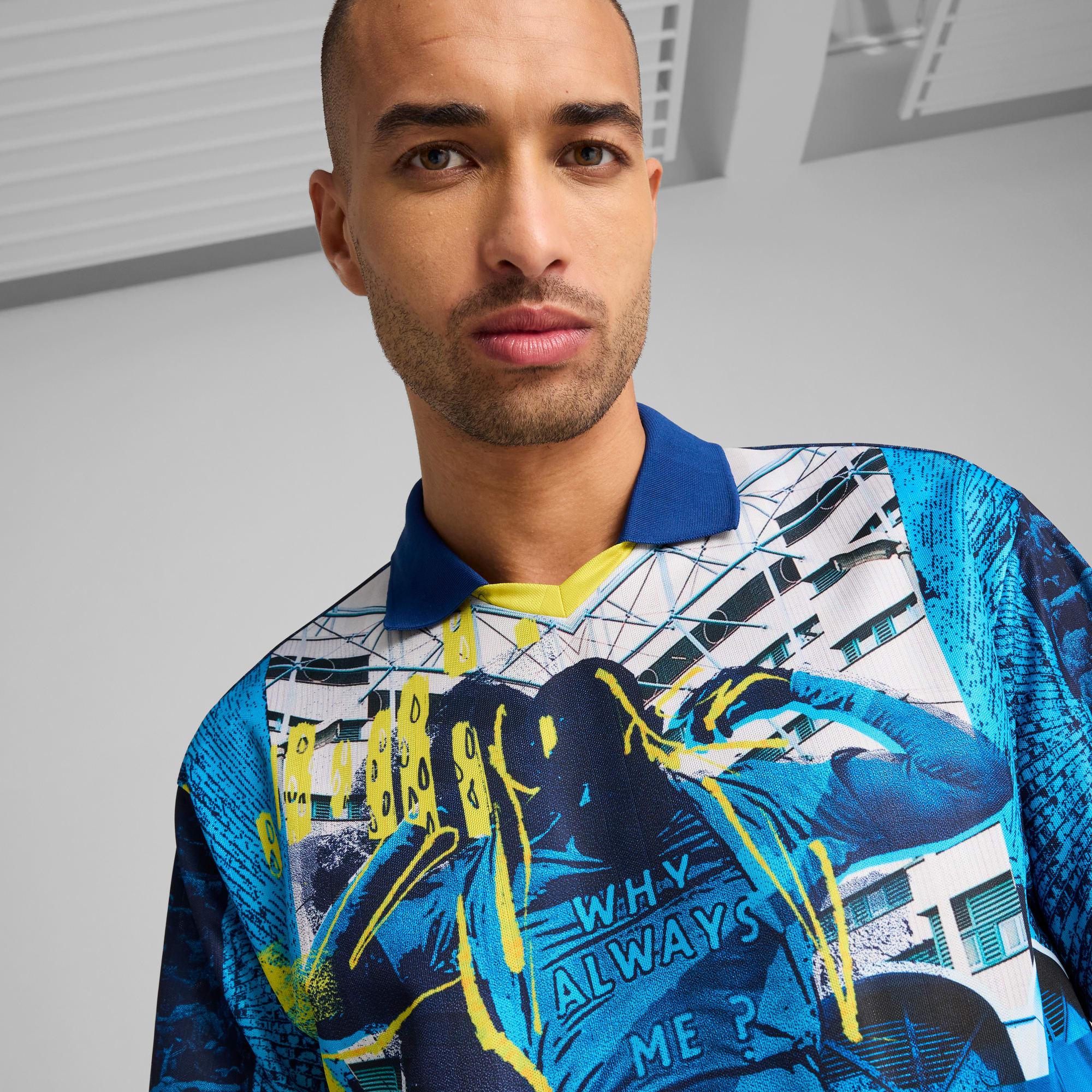 Manchester City ftblNRGY+ Men's Retro Jersey  Product Image