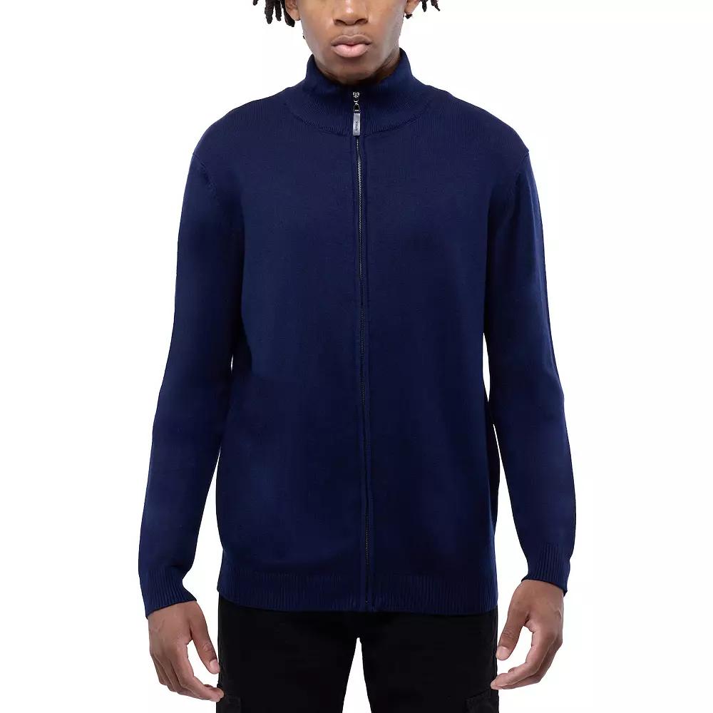Men's Xray Full Zip Mockneck Sweater,  Product Image