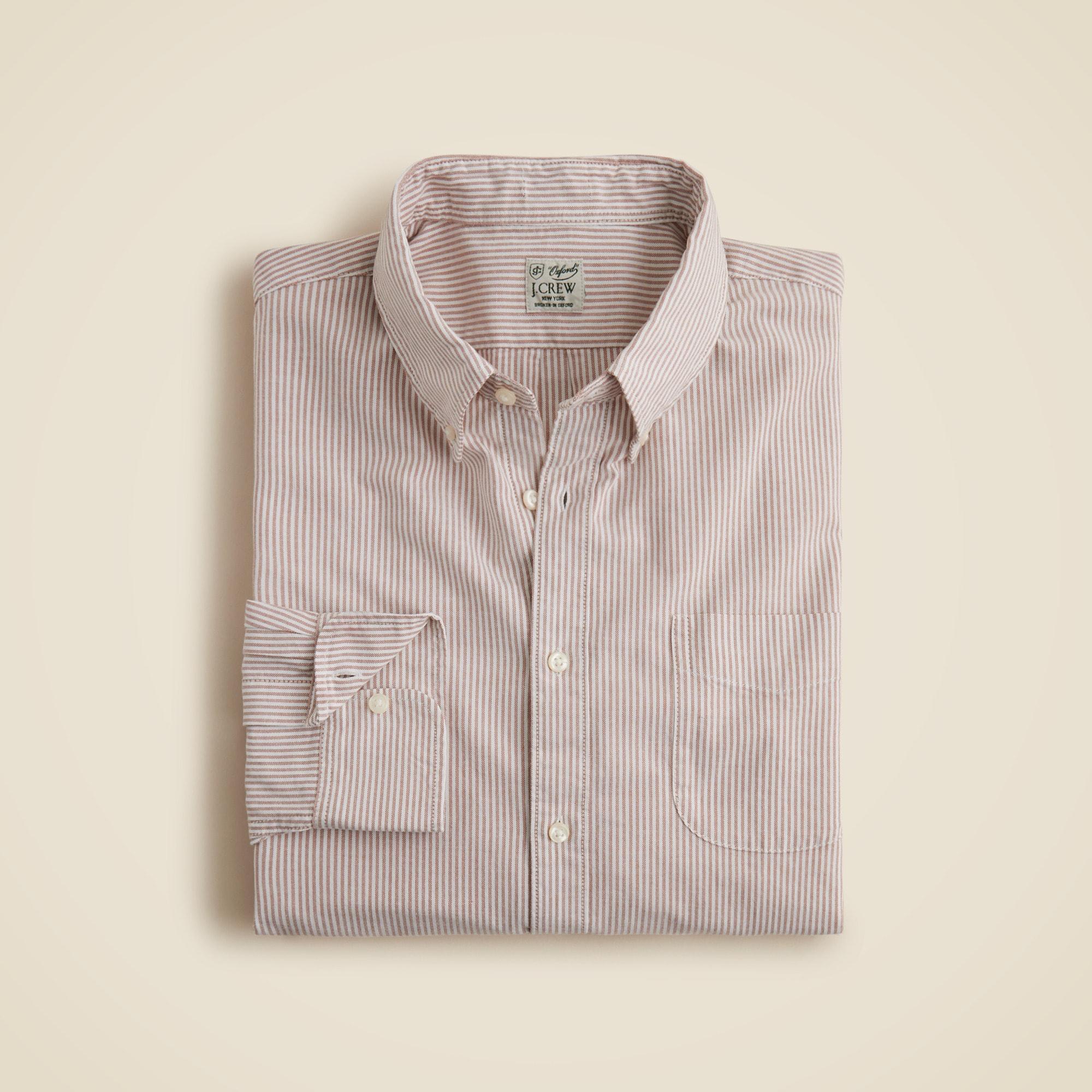Broken-in organic cotton oxford shirt Product Image