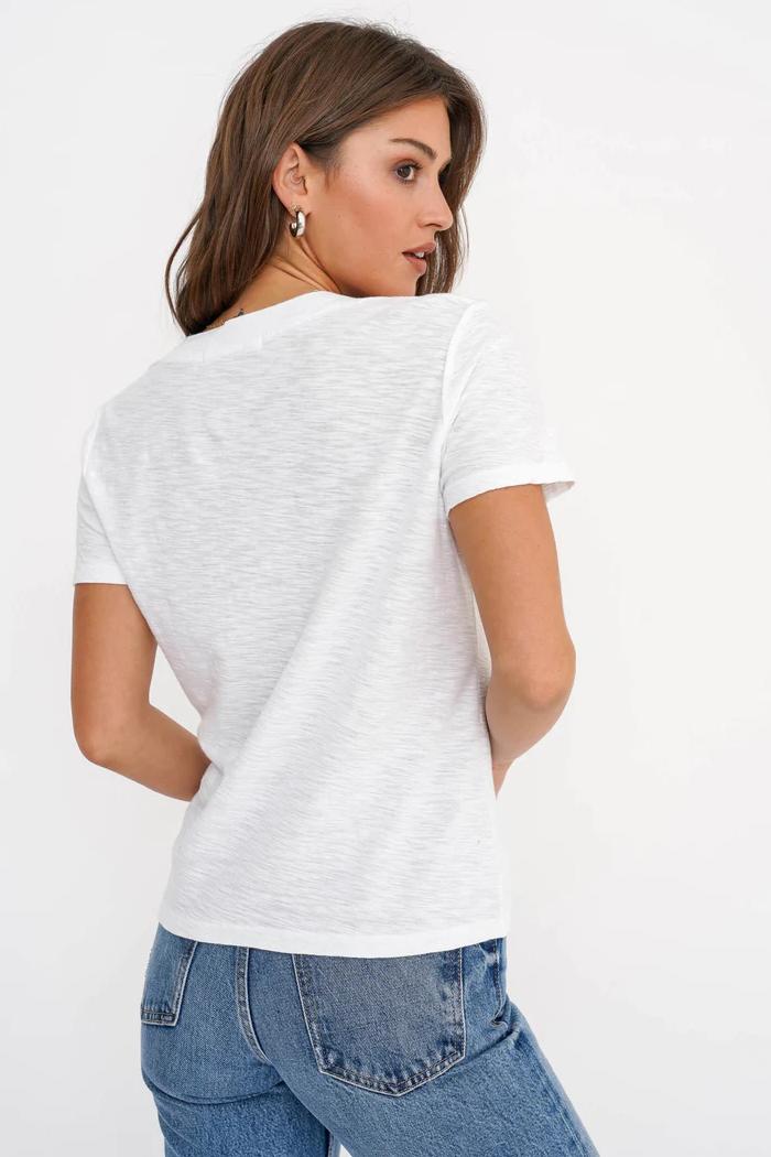 Plata Notched Tee Product Image