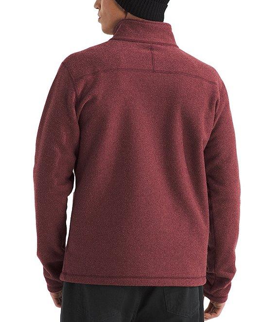The North Face Textured Cap Rock Long Sleeve 1/4 Zip Pullover Product Image