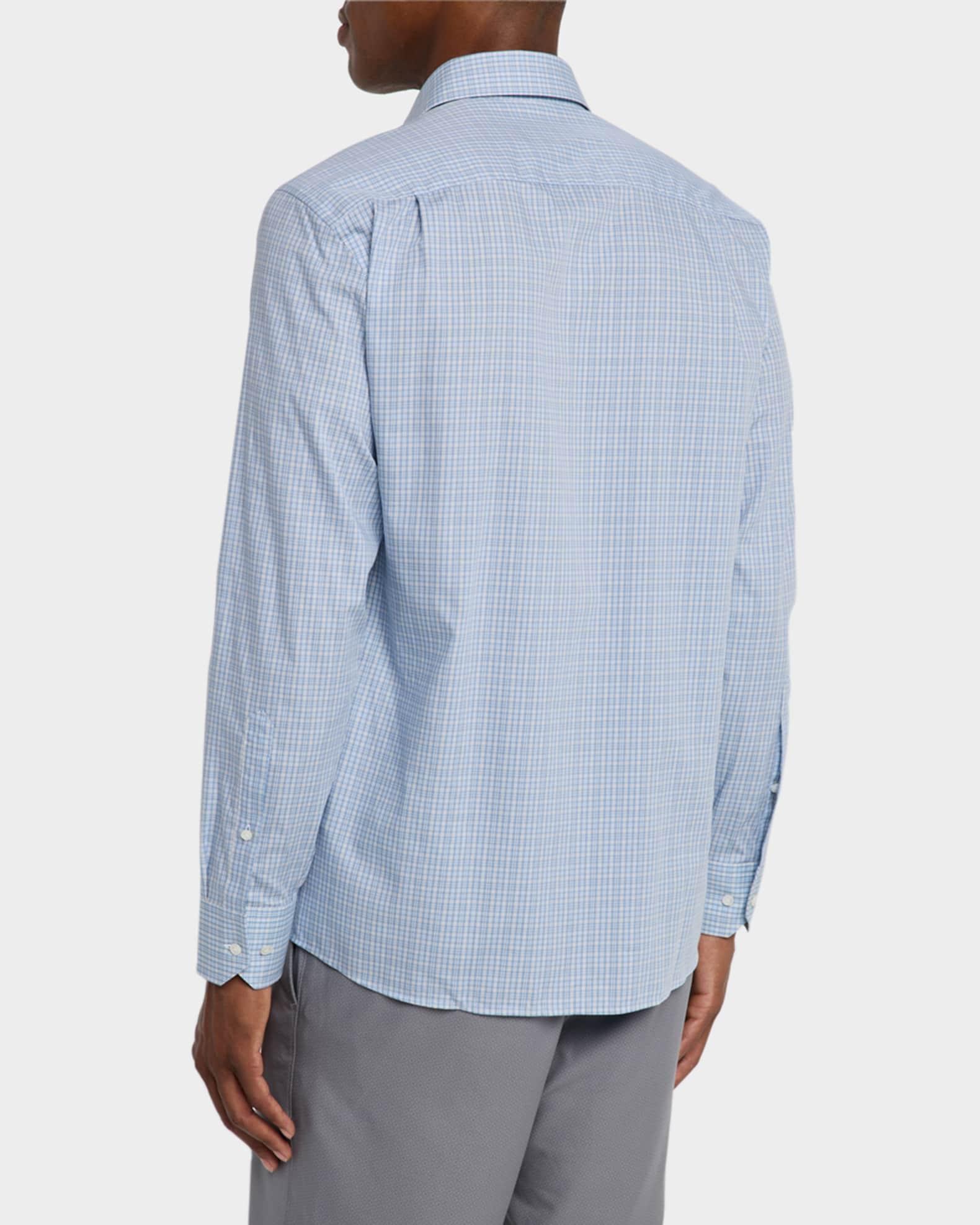 Men's Sorrento Cotton Plaid Sport Shirt Product Image