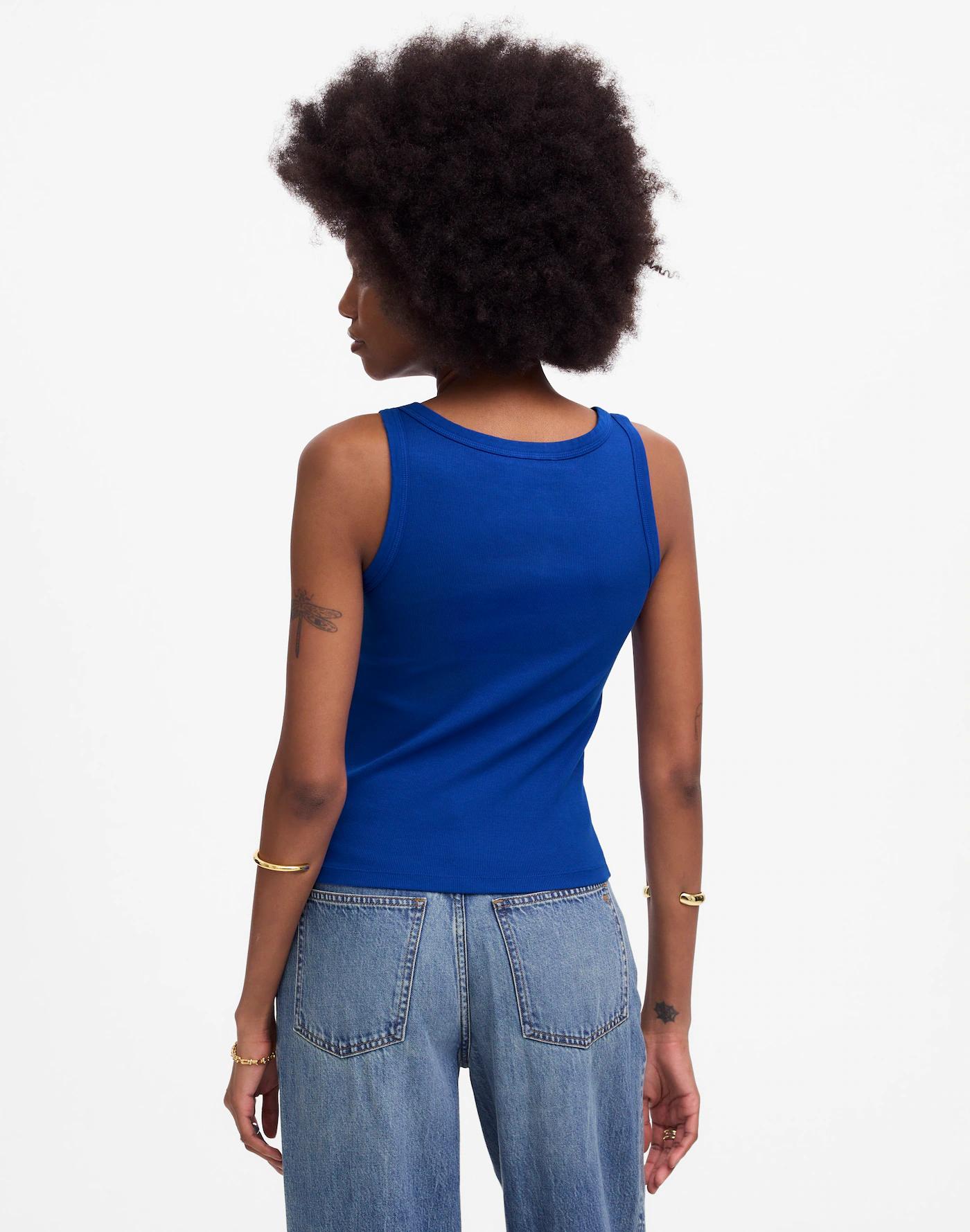 (Re)generative Cotton Essential High-Neck Tank Product Image