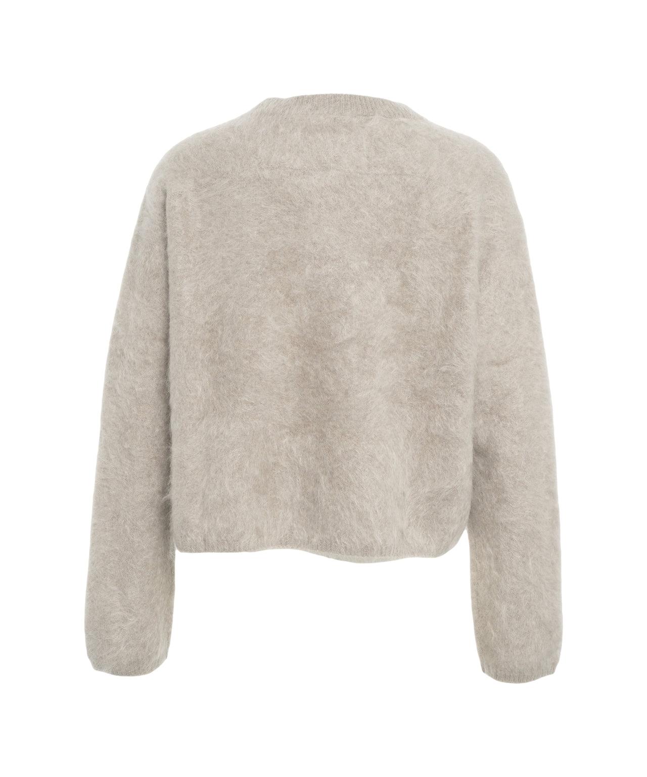 Brushed cashmere sweater Product Image