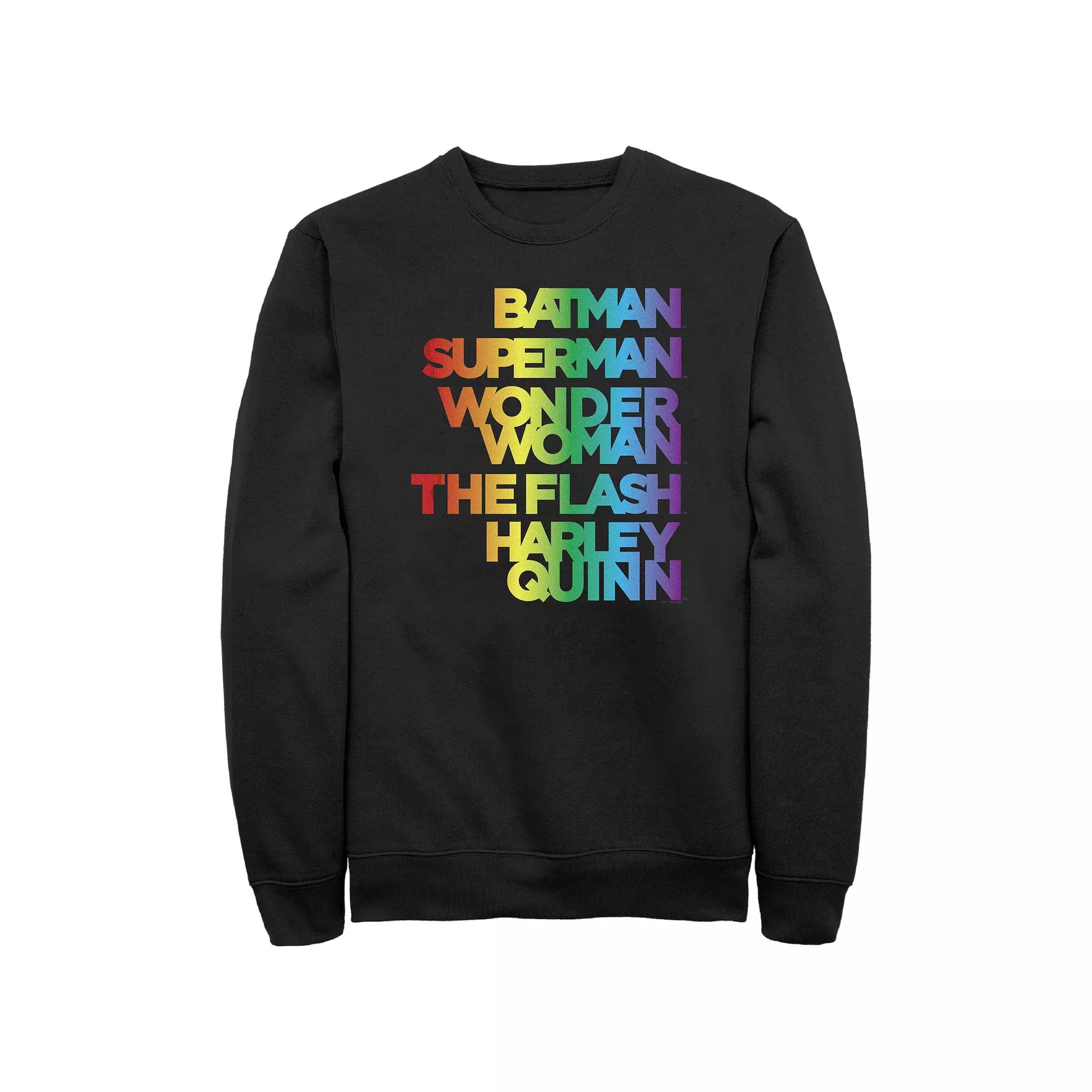 Men's Justice League Heros Graphic Fleece,  Product Image