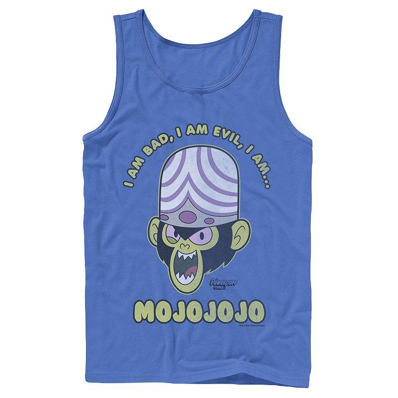 Men's Cartoon Network Mojo Intro "I Am Bad, I Am Evil, I Am... MOJOJOJO" Tank Top,  Product Image