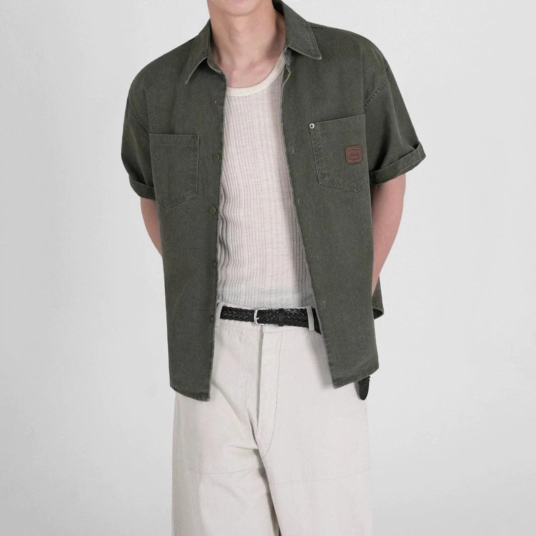 RT No. 18610 BUTTON-UP SHORT SLEEVE SHIRT Product Image