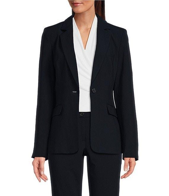DKNY by Donna Karan Long Sleeve 1-Button Blazer Product Image
