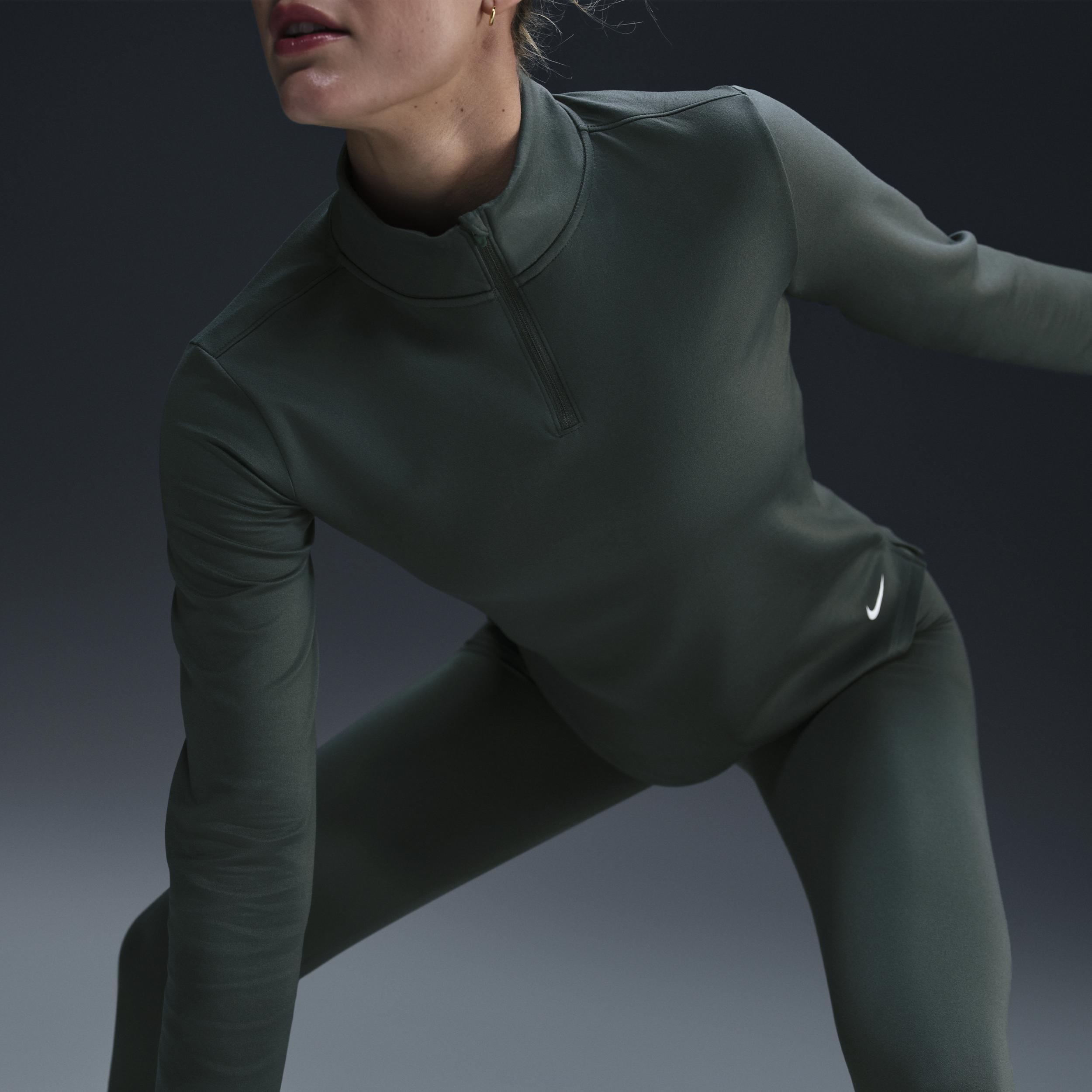 Nike Women's Therma-FIT One Long-Sleeve 1/2-Zip Top Product Image