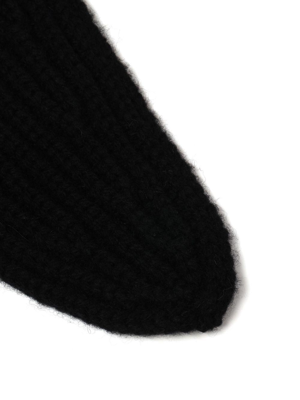 logo-patch chunky-knit beanie Product Image