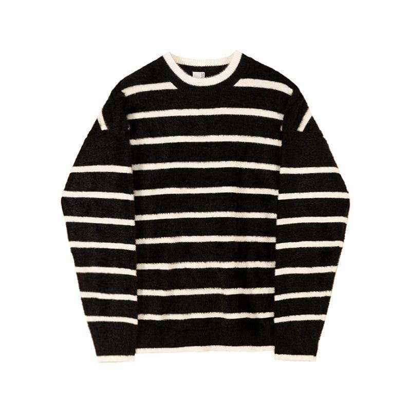RT No. 3346 WOOLEN STRIPED SWEATER Product Image