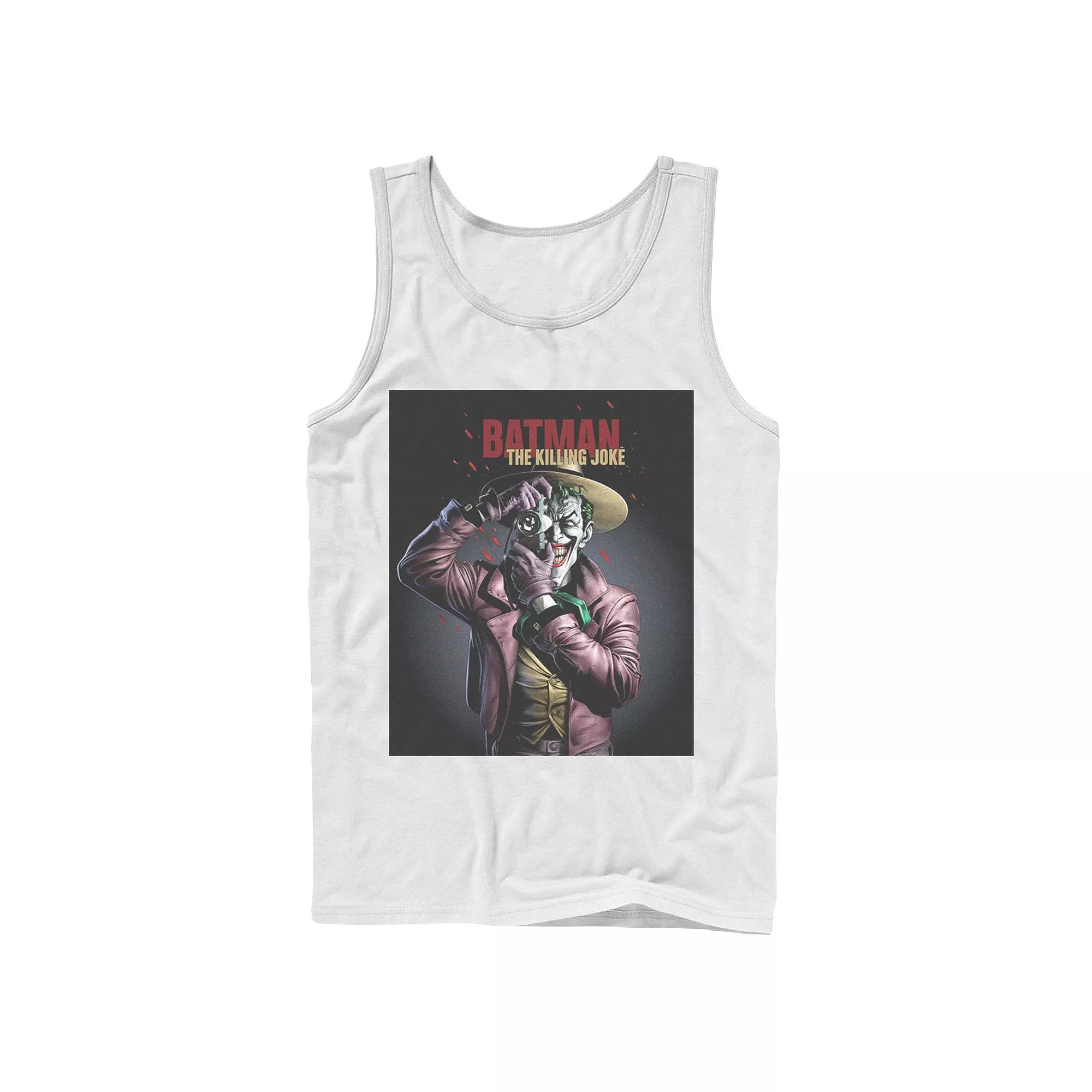 Men's DC Comics Batman The Killing Joke Joker Poster Tank Top,  Product Image