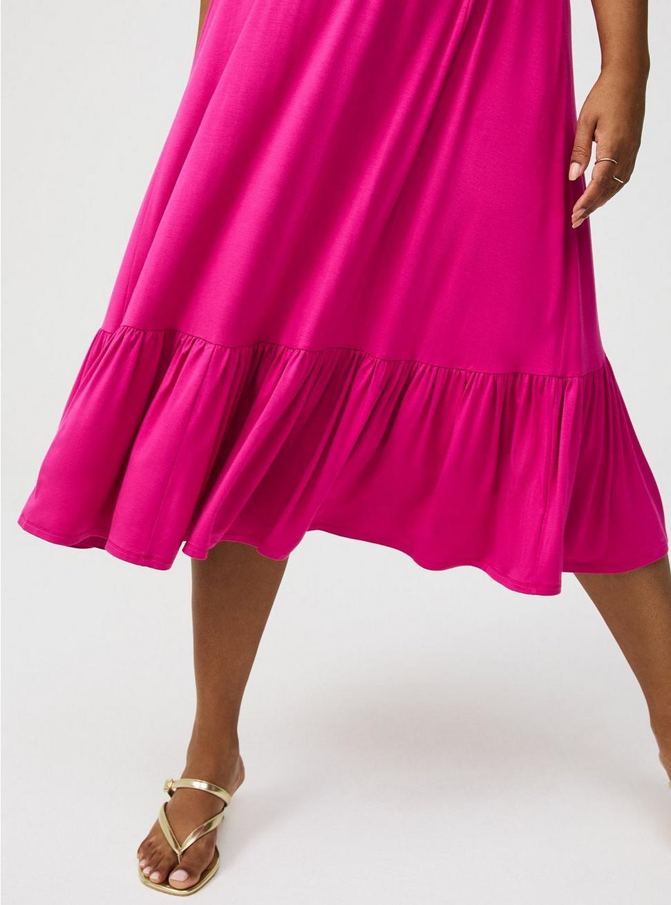 Super Soft Halter Midi Dress Product Image