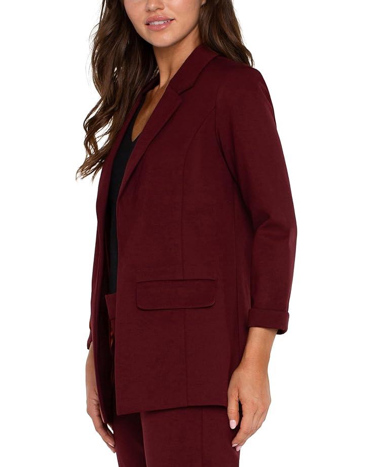 Fitted Blazer Soft Touch Twill Product Image
