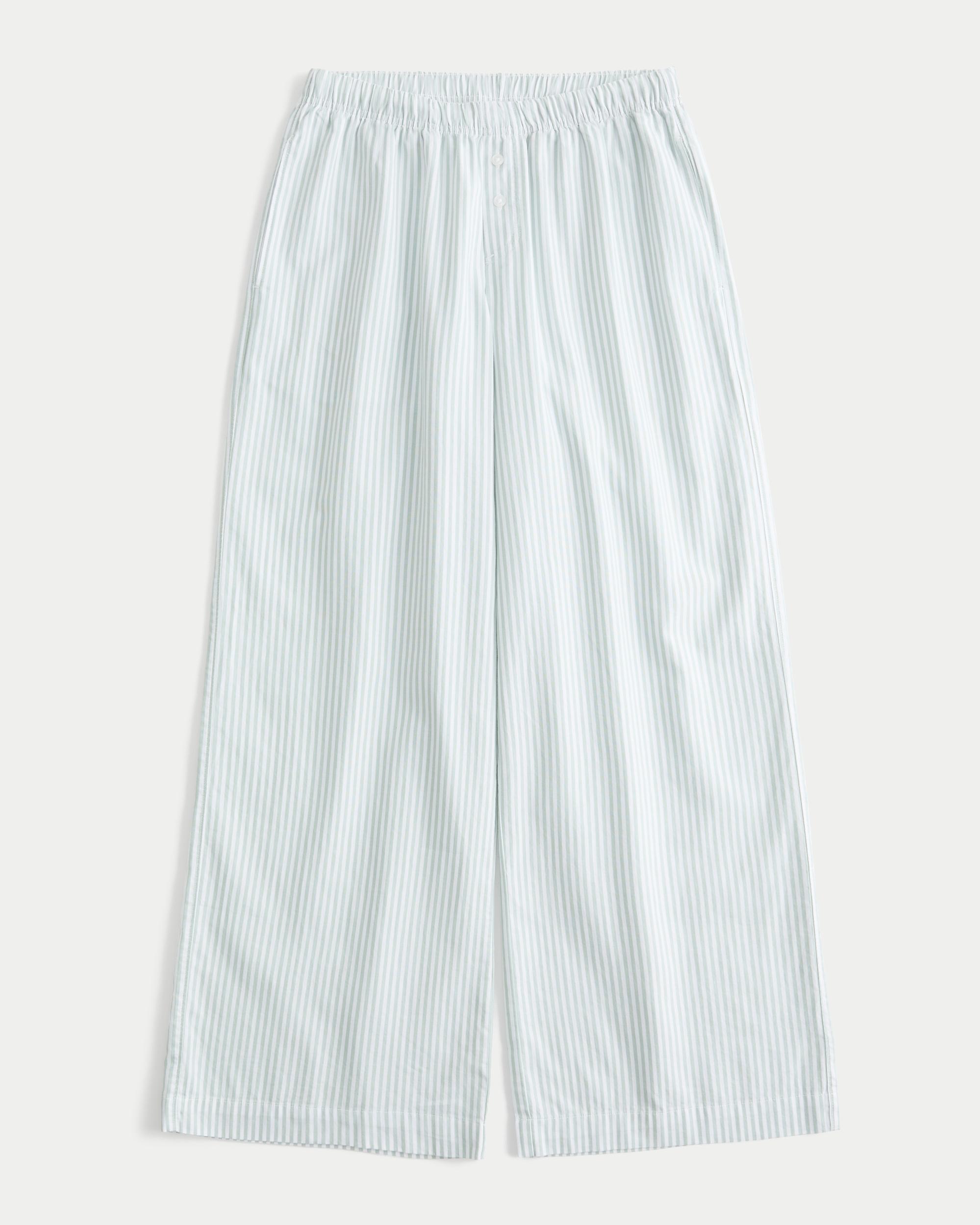 Baggy Cotton Pajama Pants Product Image