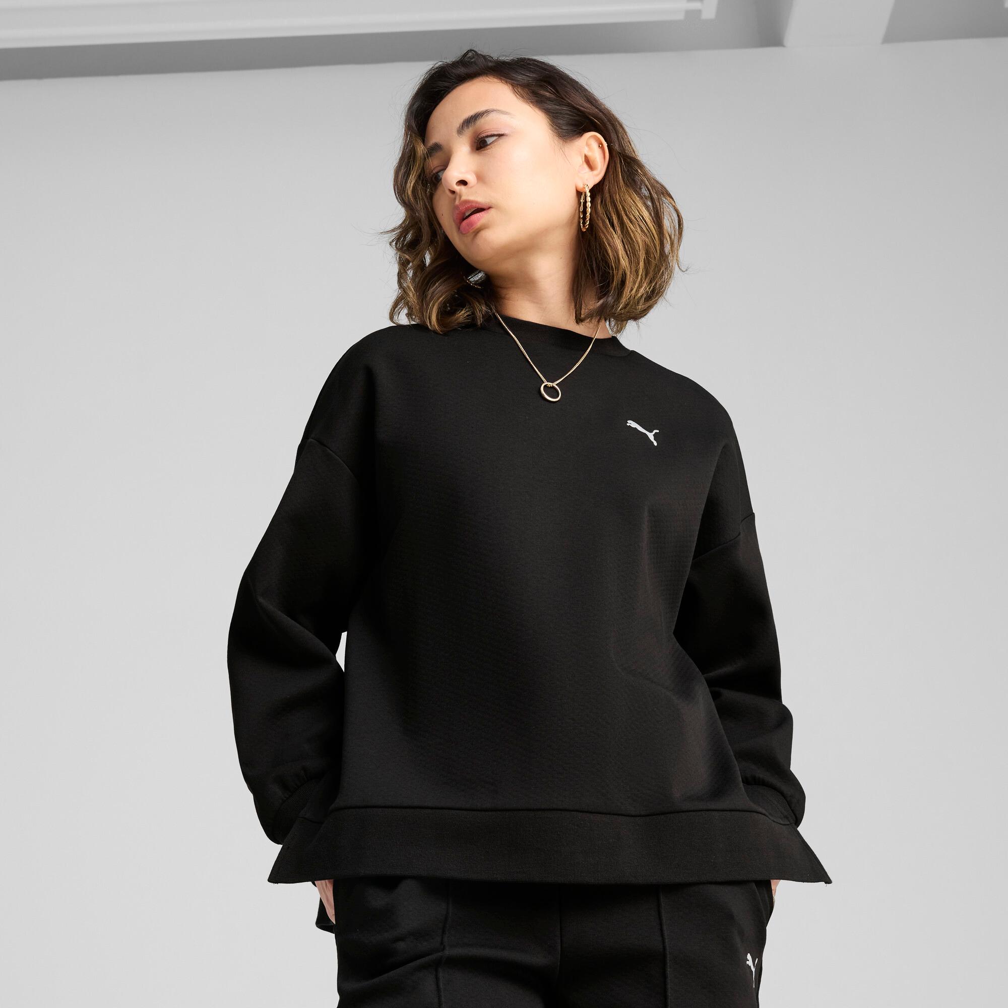 Wardrobe Essentials Women's Oversized Crew Sweatshirt Product Image