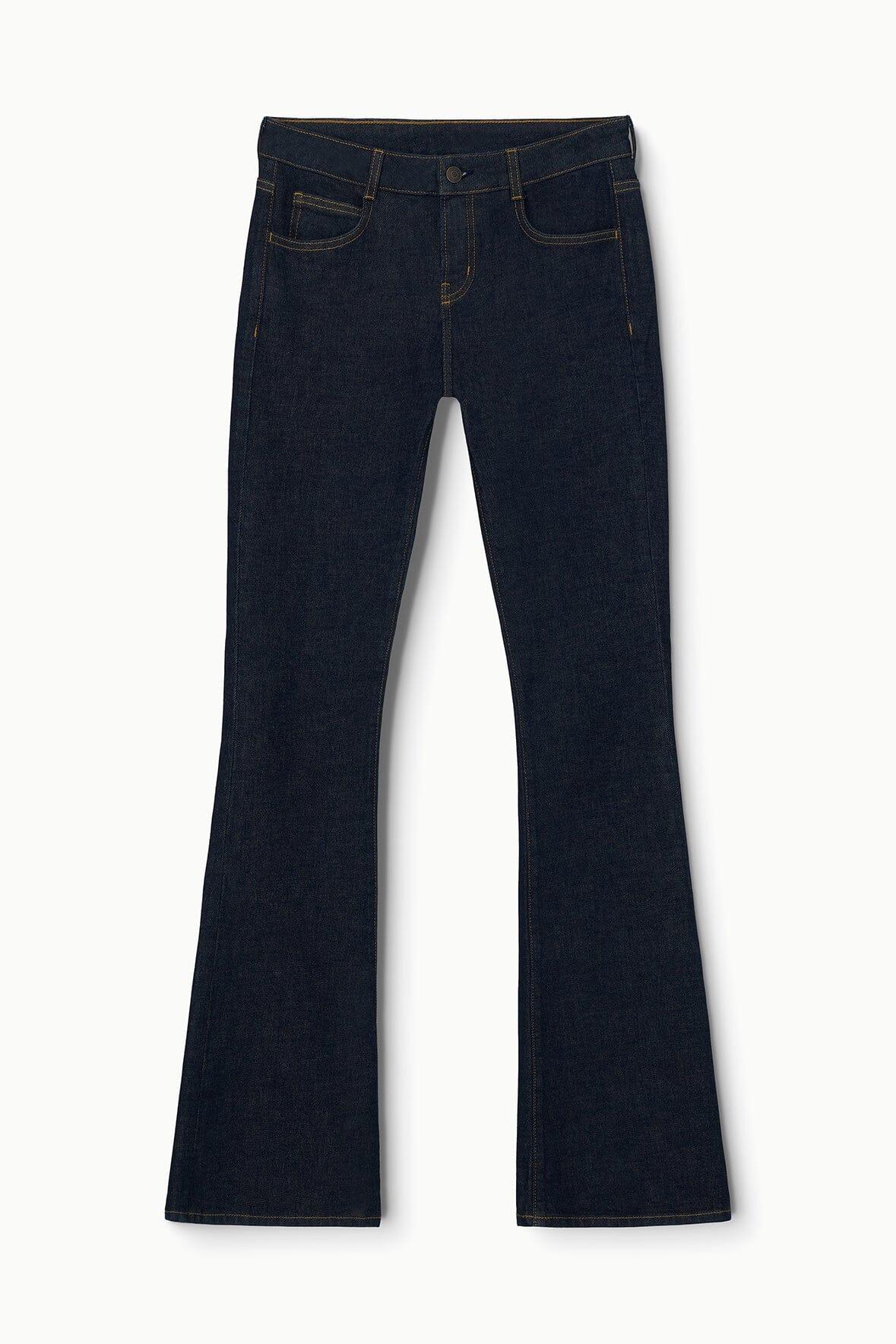 KYLE STRETCH FLARE JEAN | INDIGO Product Image