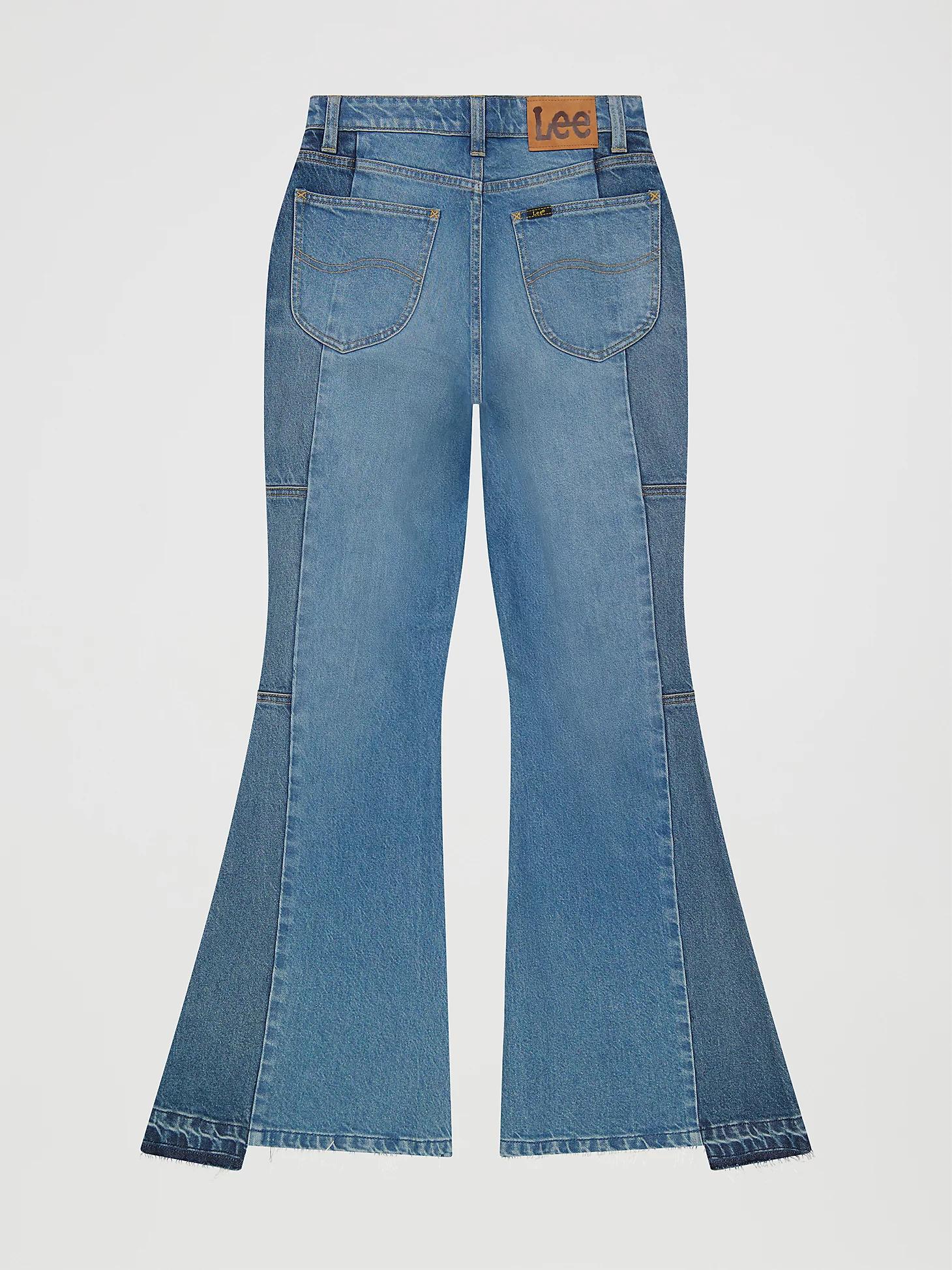 Women's High Rise Pieced Flare Jean | Women's Jeans | Lee® Product Image