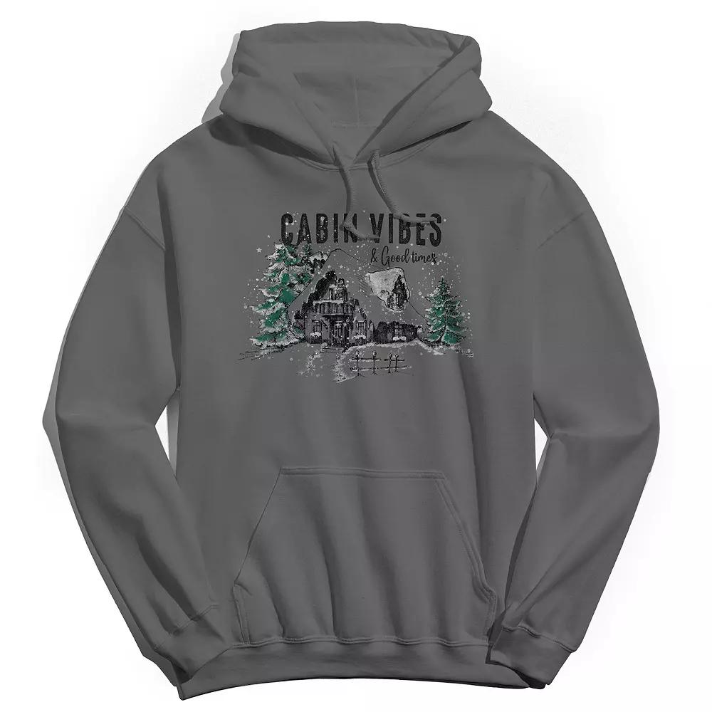 Men's Cabin Vibes Hoodie, Adult Unisex,  Product Image