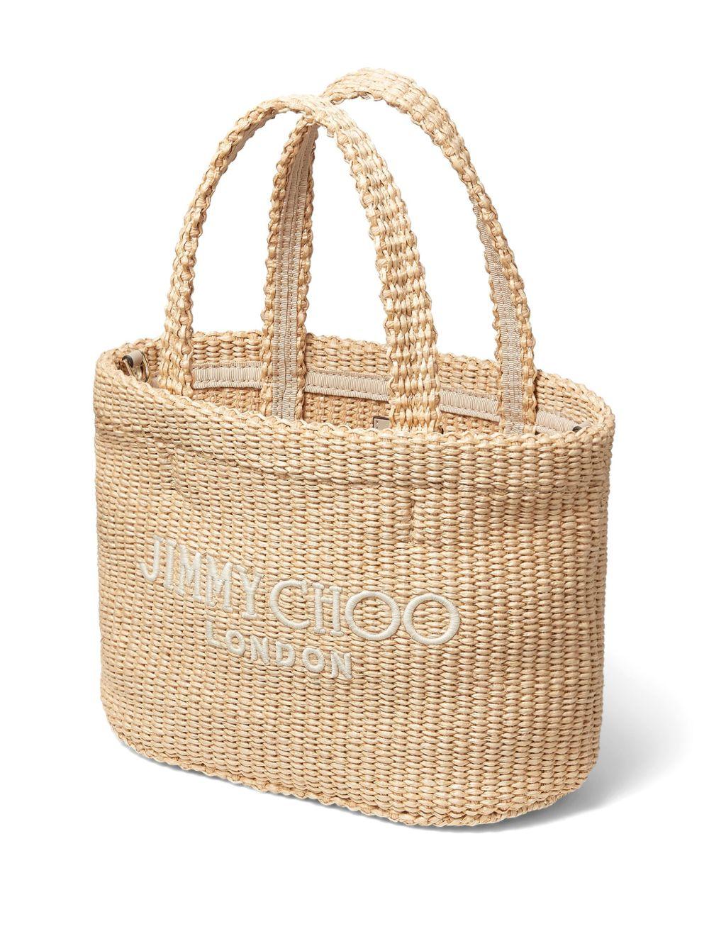 mini logo-embroidered beach bag Product Image