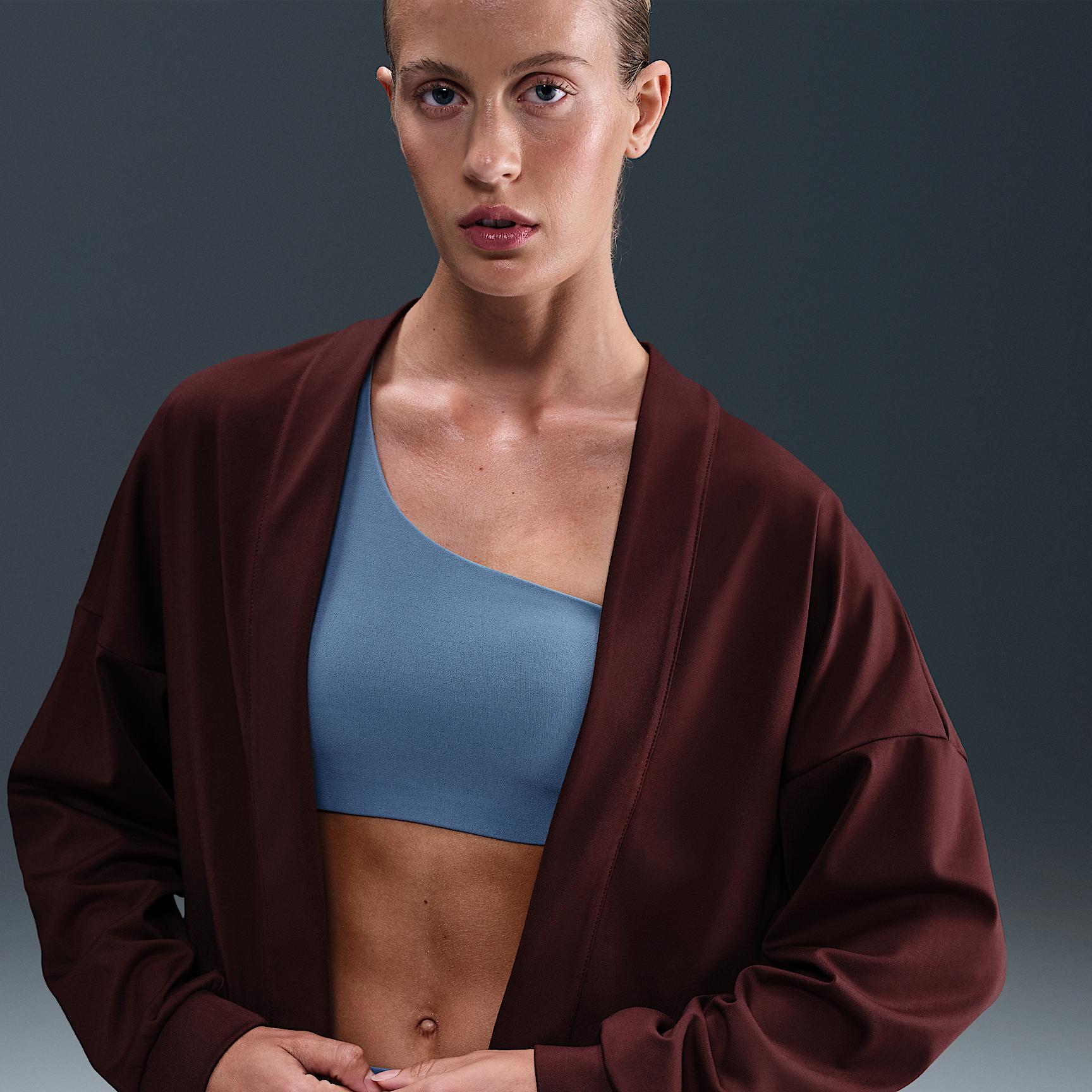 Nike Womens Zenvy Dri-FIT Oversized Cardigan | IB2980-652 Product Image