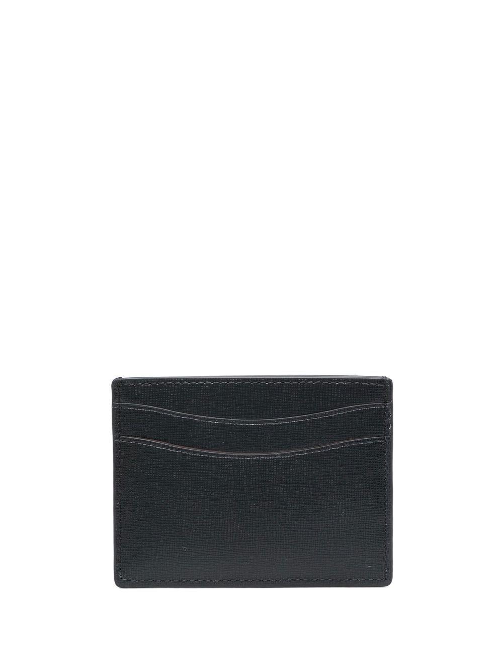 logo-detail leather cardholder  Product Image