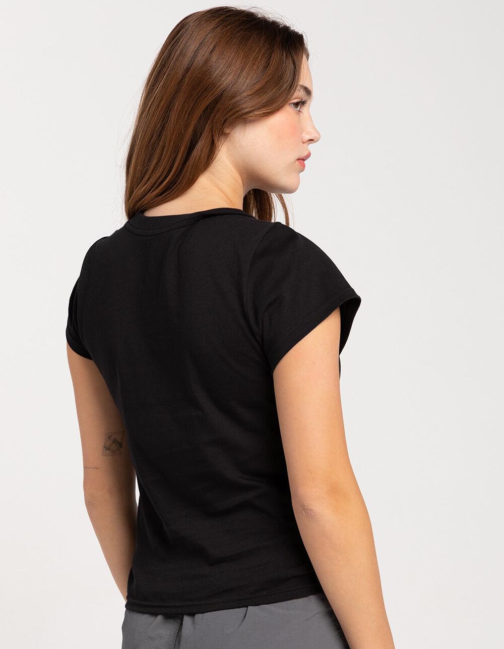 THE NORTH FACE Cutie Evolution Womens Tee - BLACK Product Image