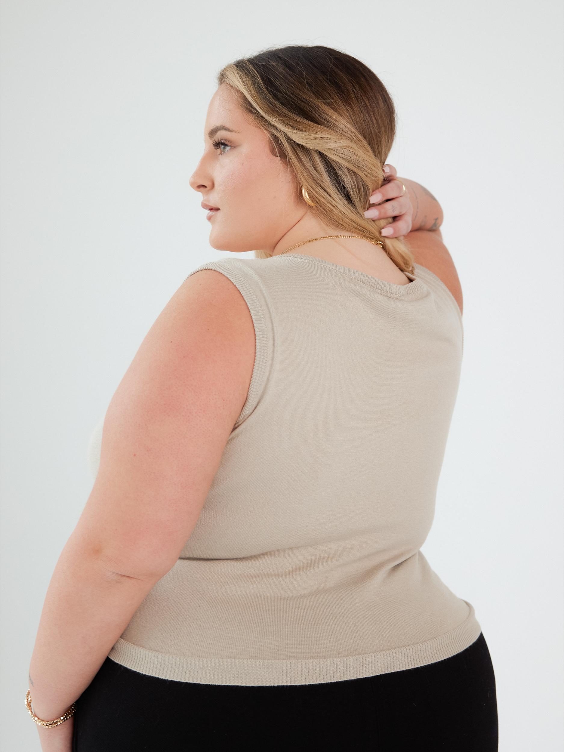 Knit Square Neck Brami Product Image