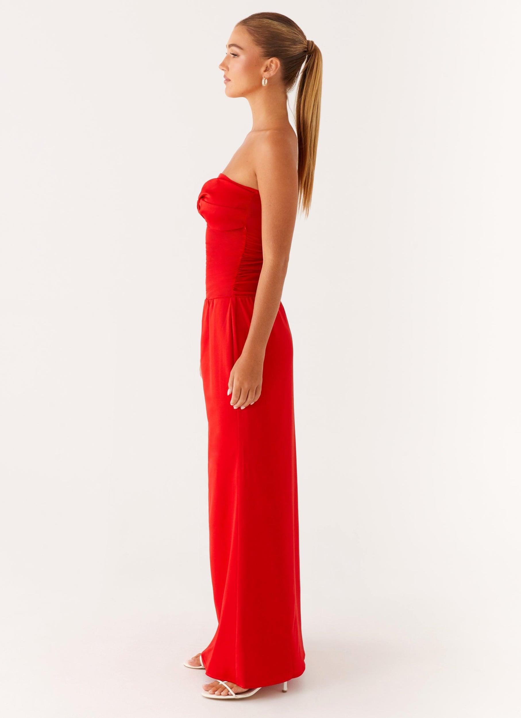 Rewind Maxi Dress - Tangerine Product Image