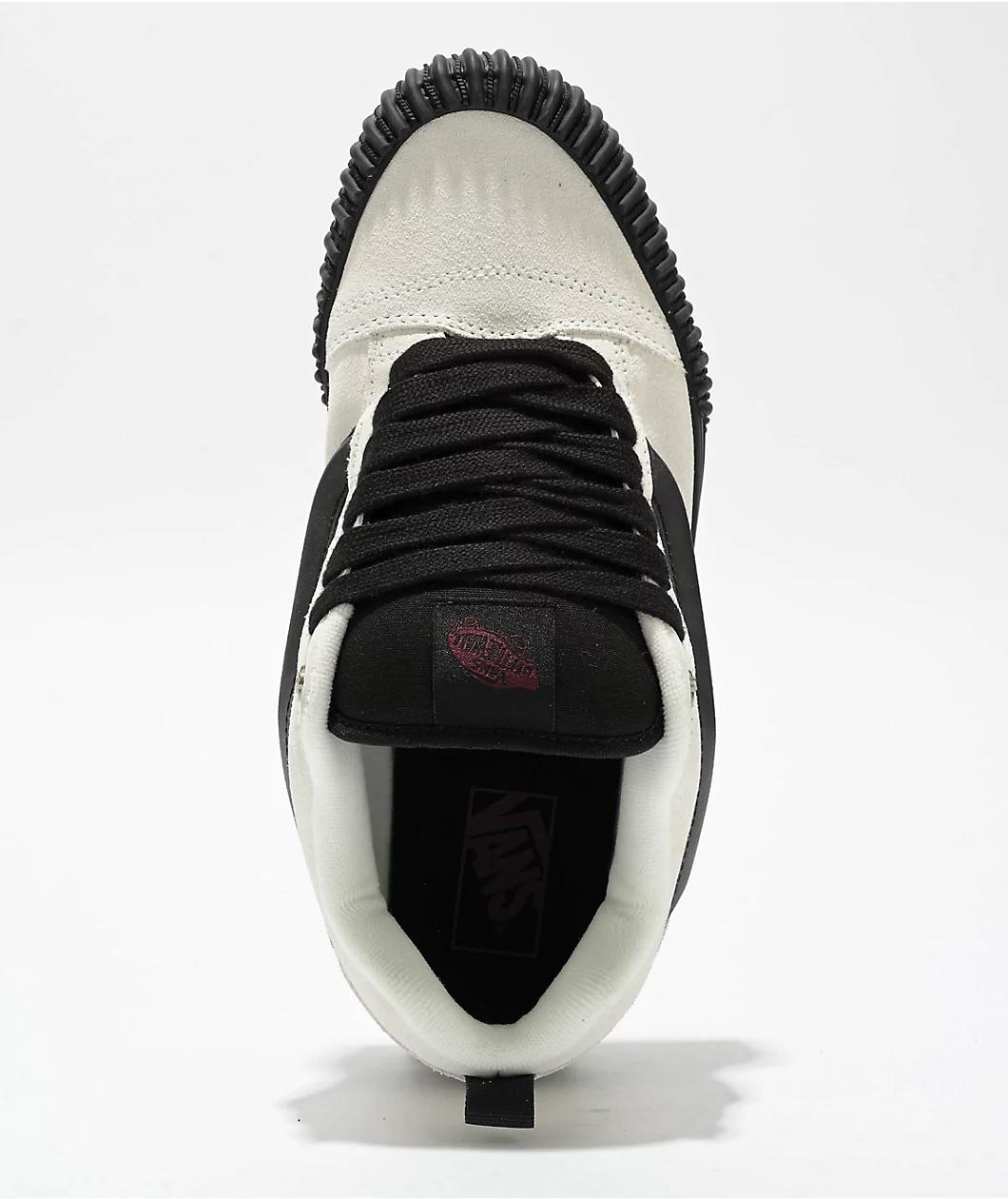 Vans Knu Skool In The Shadows White & Black Skate Shoes Product Image