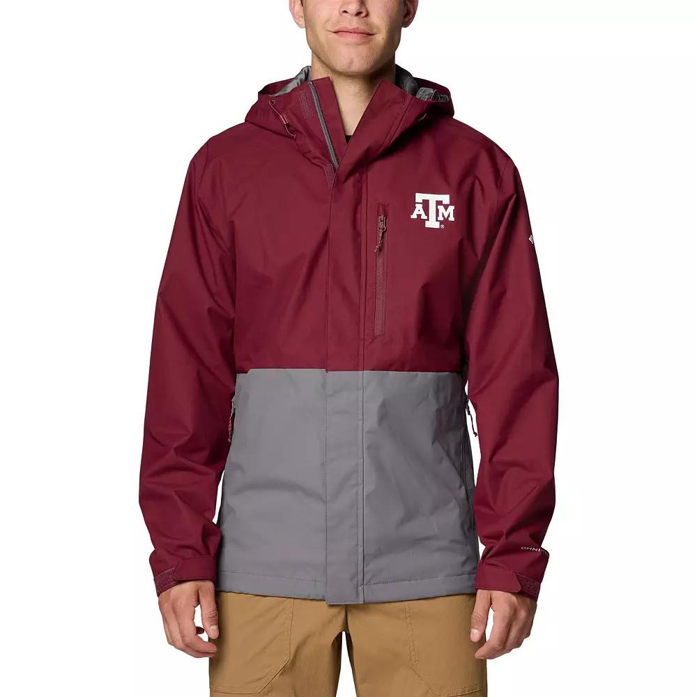 Men's Columbia Maroon Texas A&M Aggies Field Bound Omni-Tech™ Full-Zip Jacket,  Product Image