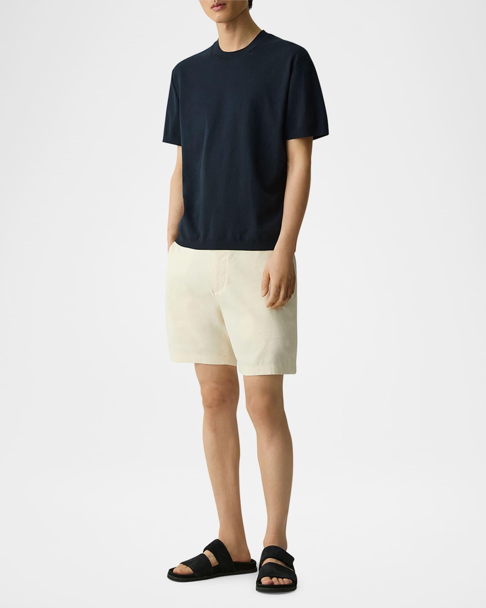 Men's Relaxed Short-Sleeve Crewneck Sweater Product Image