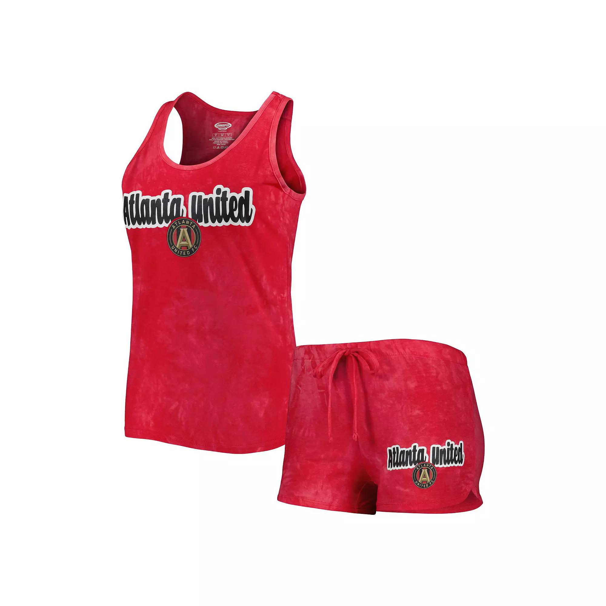 Women's Concepts Sport Red Atlanta United FC Billboard Tank Top & Shorts Sleep Set,  Product Image