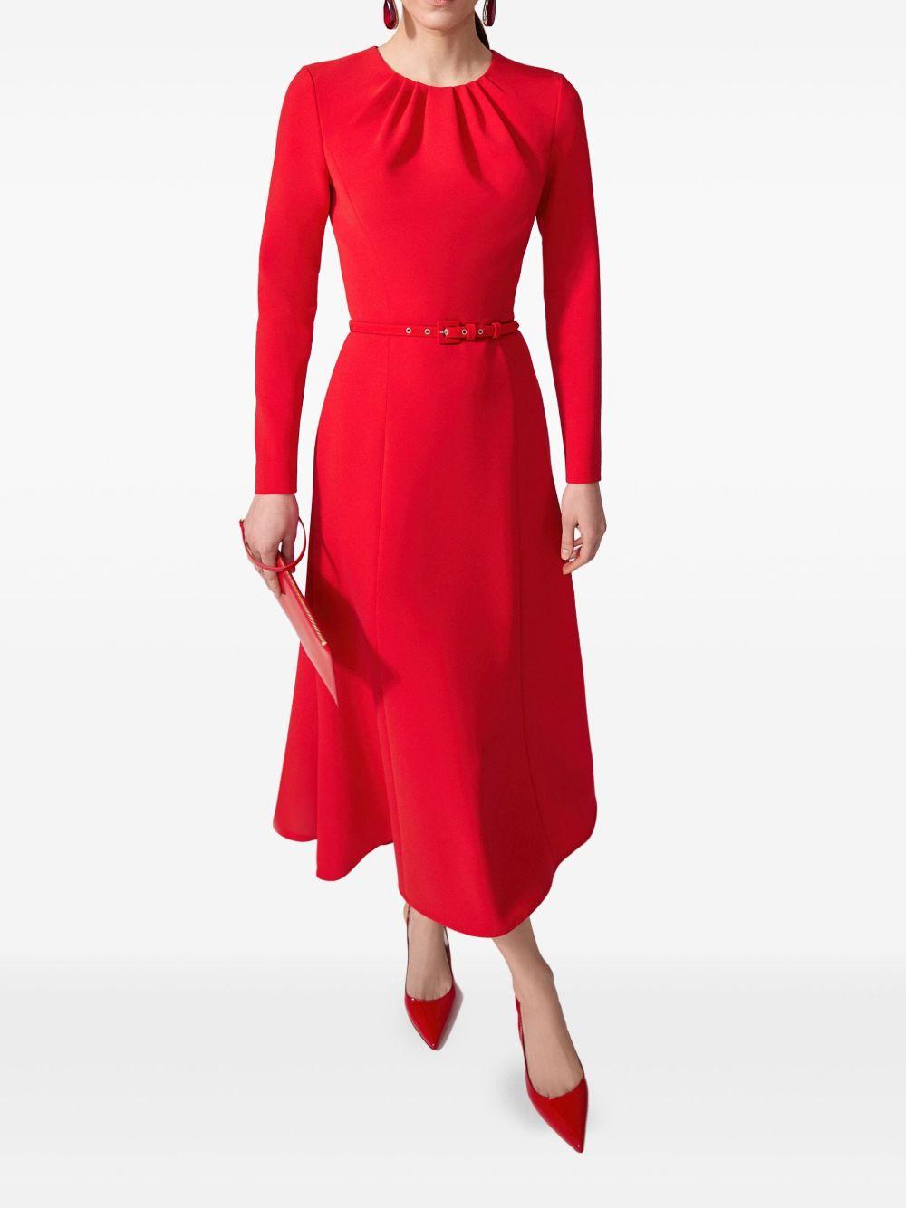 belted midi dress Product Image