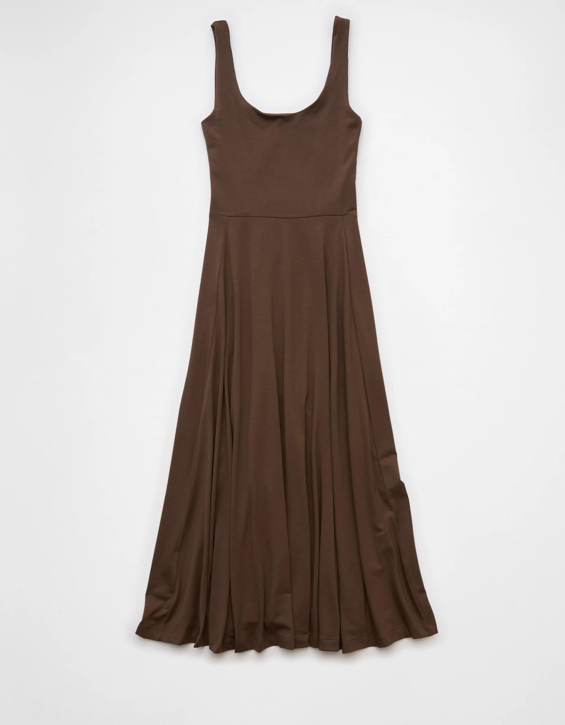 AE Scoop Neck Midi Dress Product Image