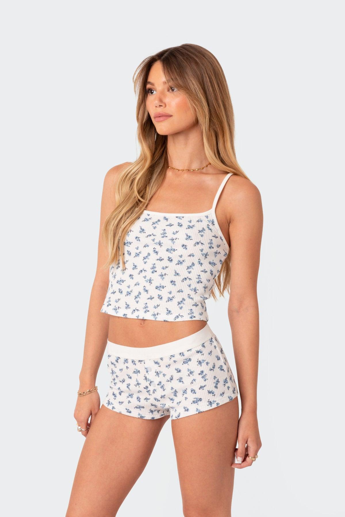 Pamper Waffle Tank Top Product Image