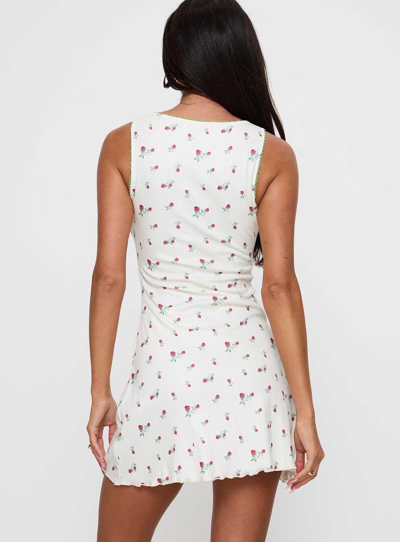 Lullabies Pointelle Nightie Floral Product Image