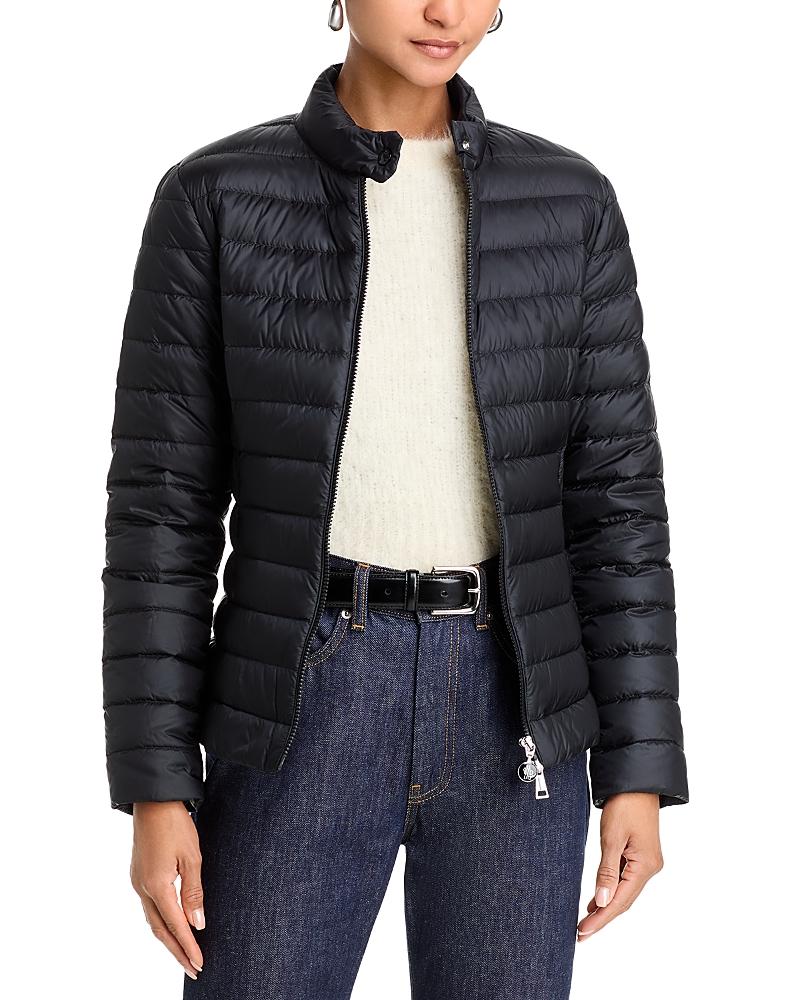 MONCLER Polyamide Igelle Jacket High Collar Quilted In Black Product Image