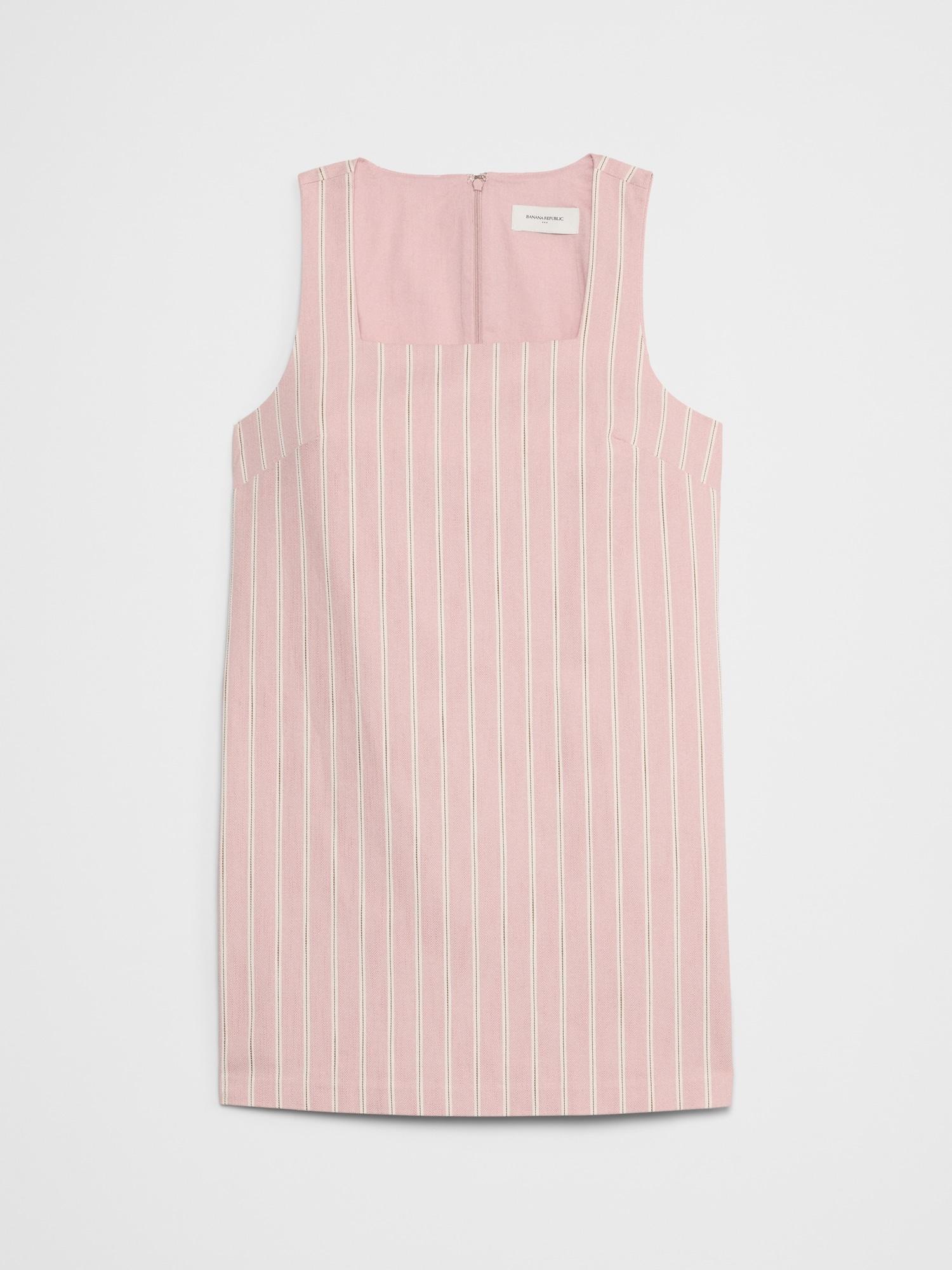 Square-Neck Mini Shift Dress Product Image