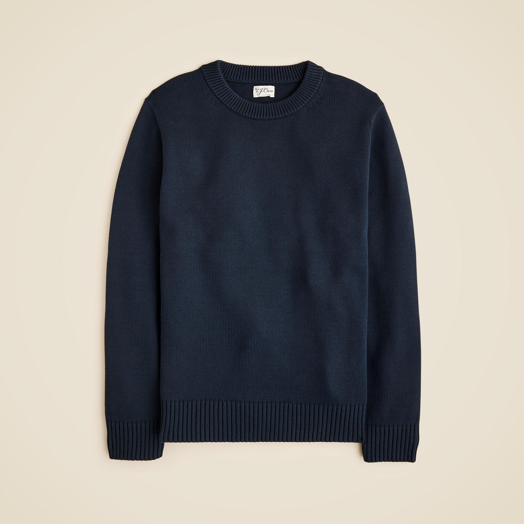 Heritage cotton crewneck sweater Product Image