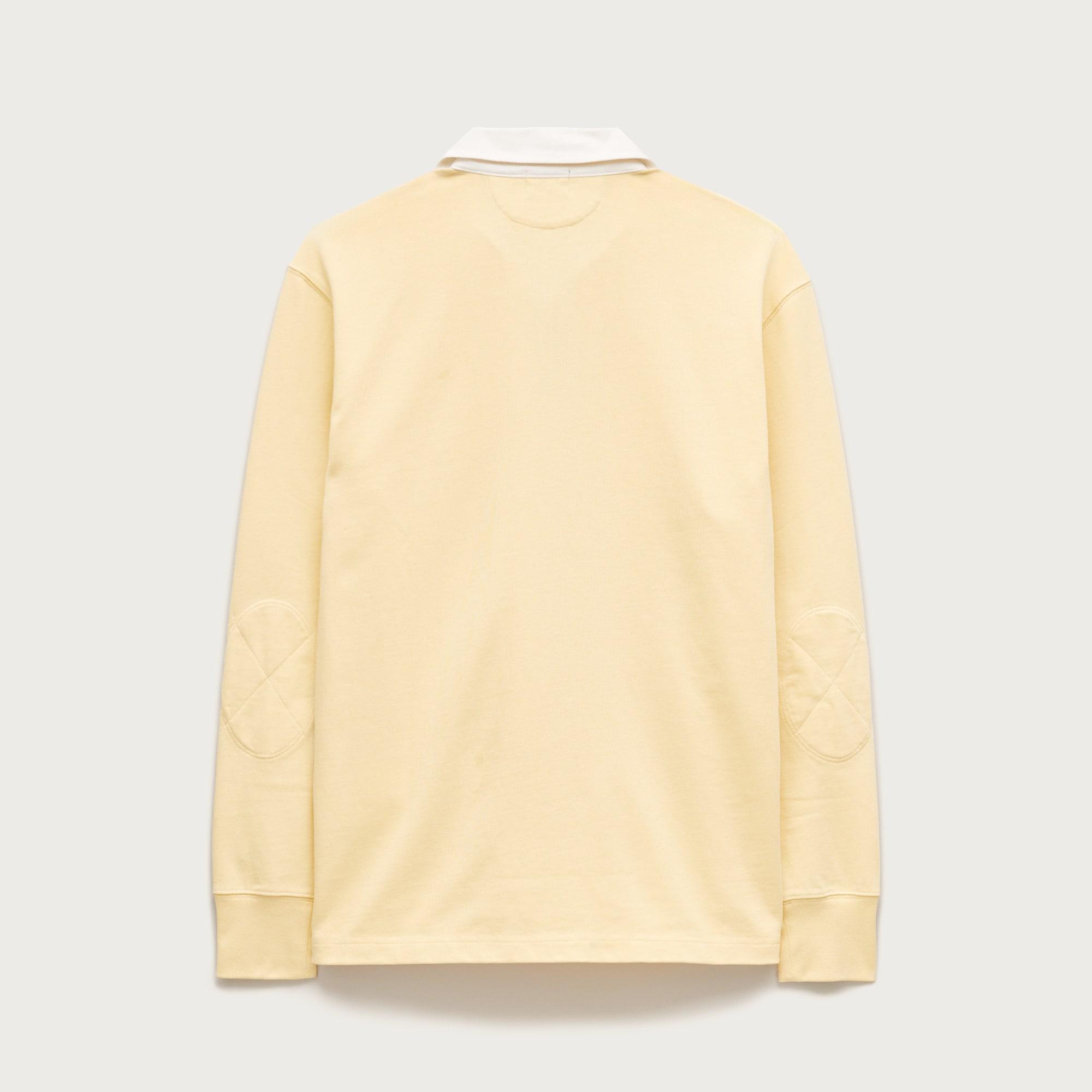 Rugby shirt with striped placket Product Image