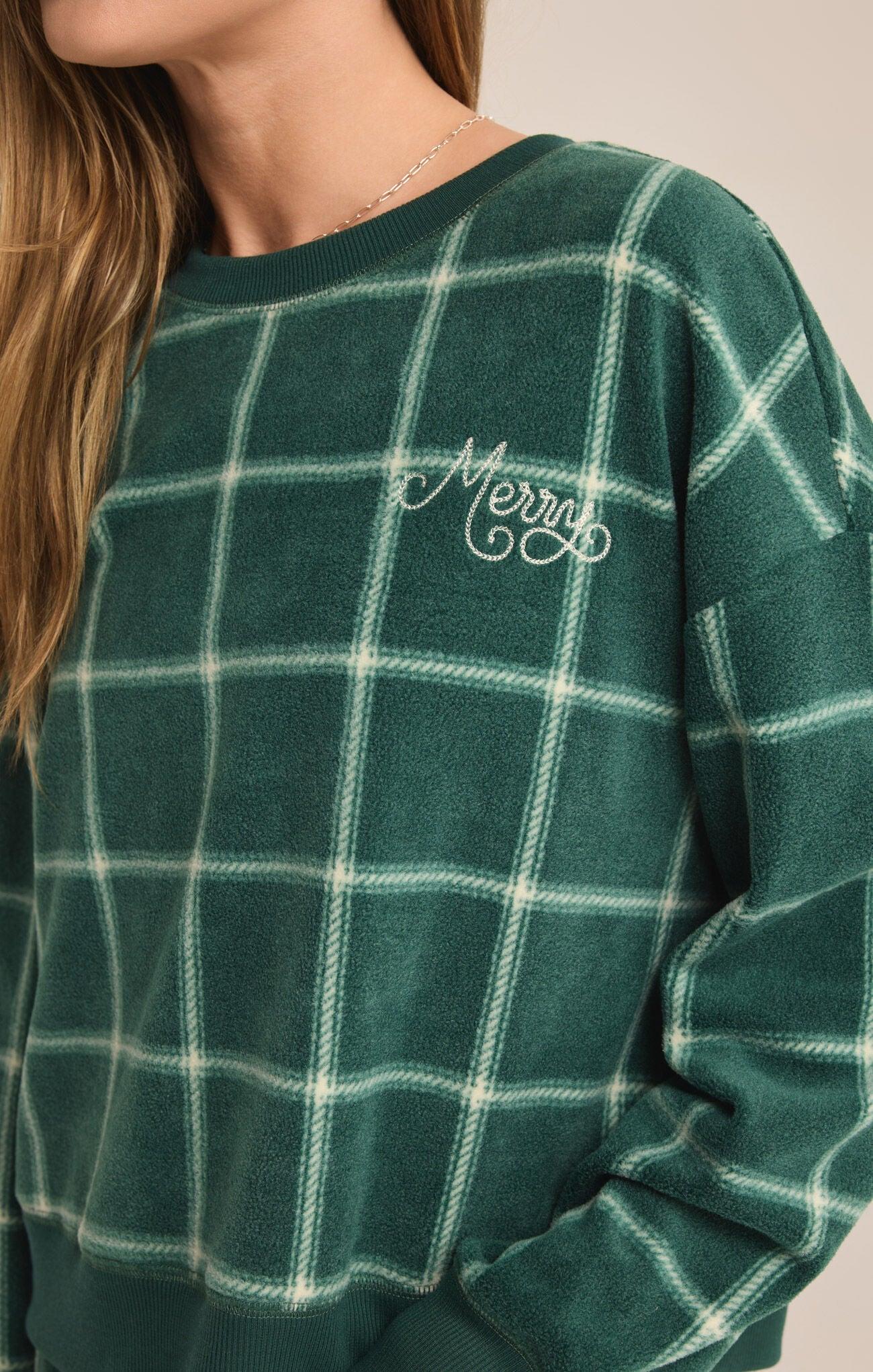 Z Supply Plaid LS Top Product Image