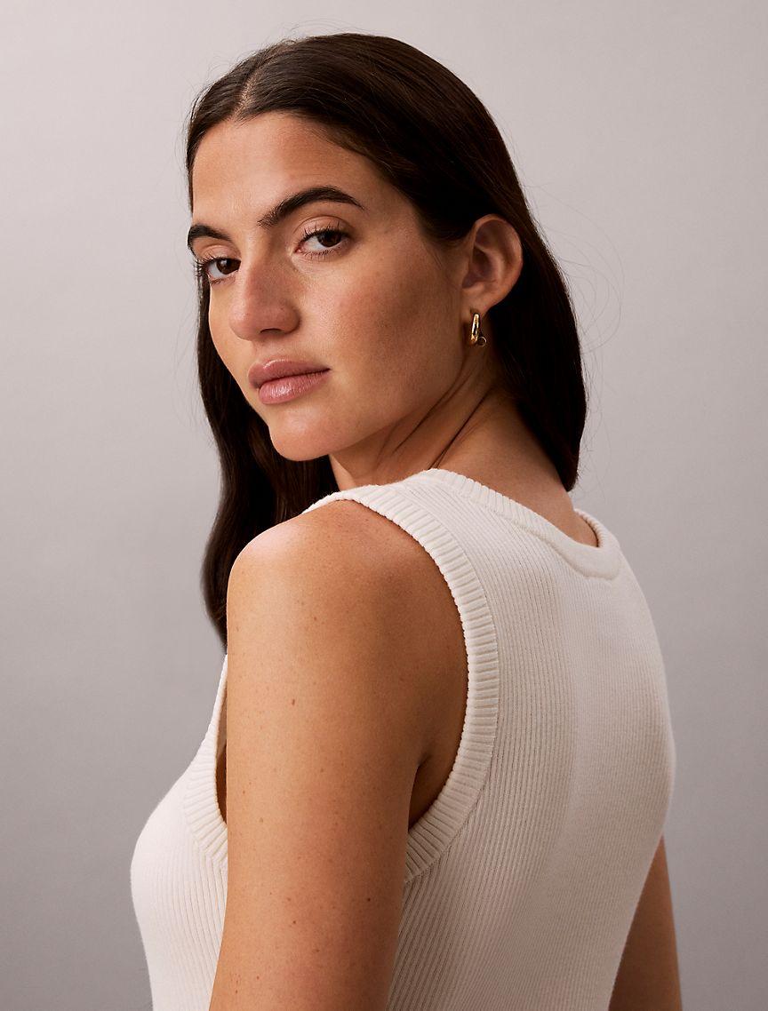 Smooth Cotton Midi Dress Product Image