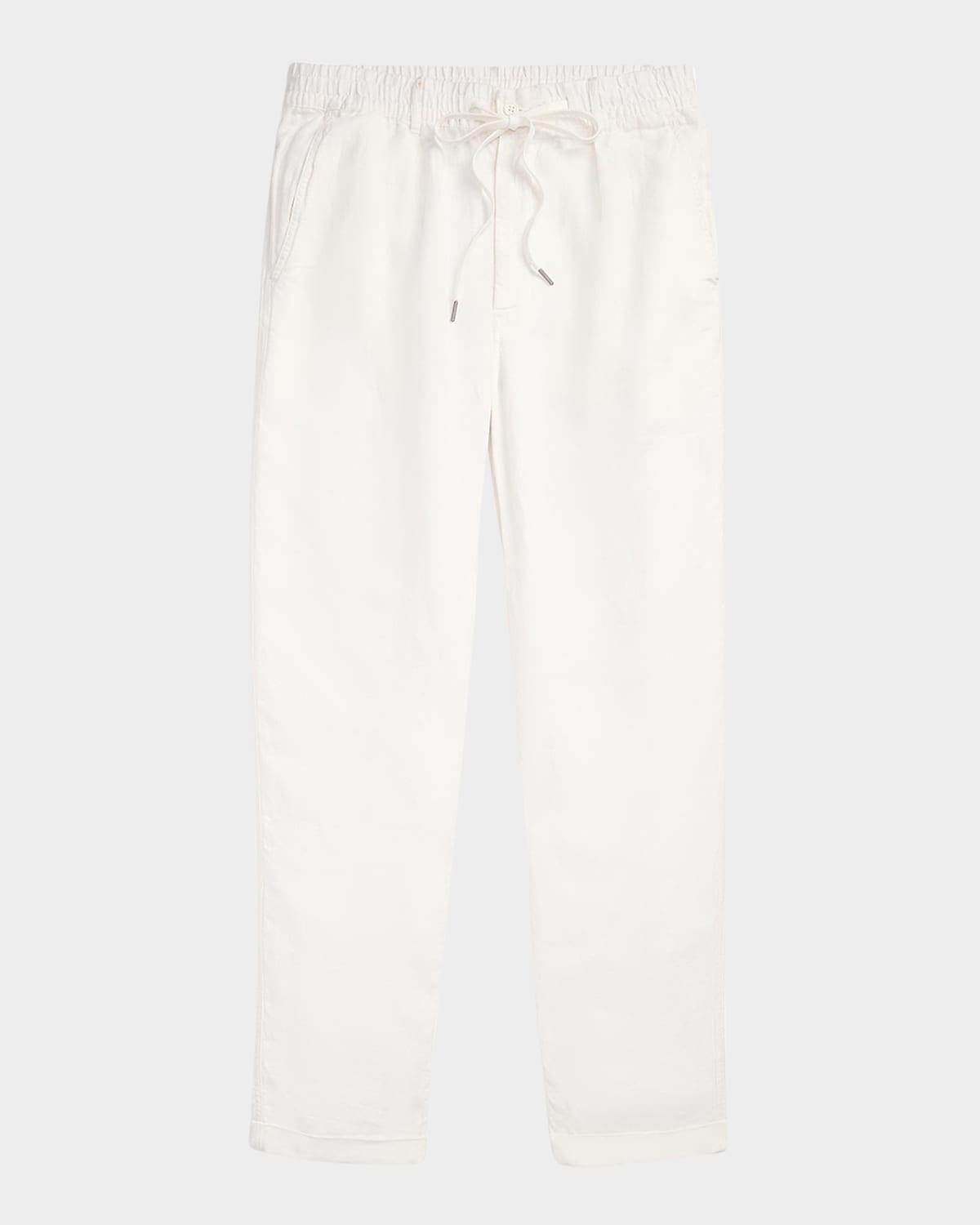 Mens Polo Prepster Slim Tapered Linen Pants Product Image