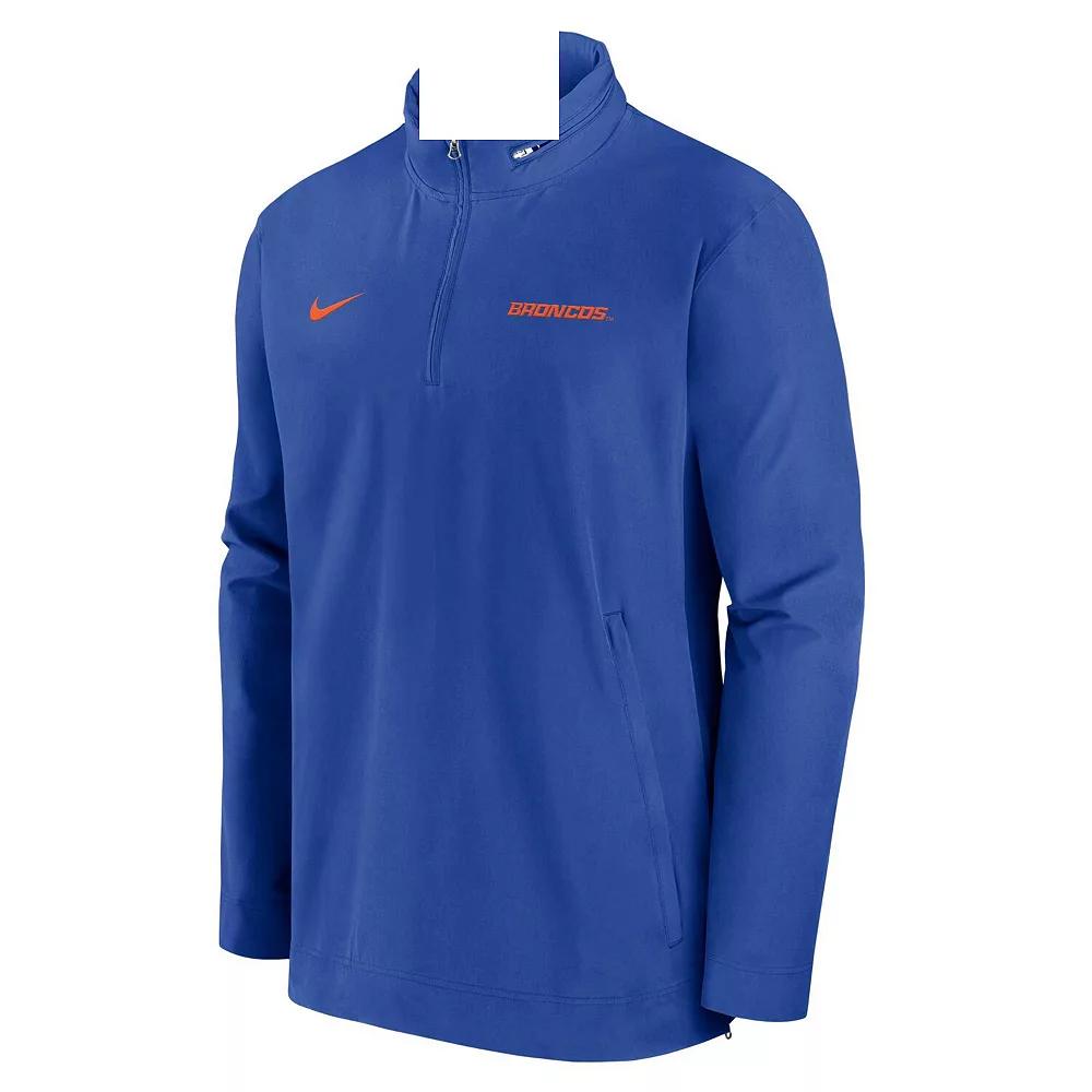 Men's Nike Navy Cal Bears 2024 Sideline Coach Quarter-Zip Hoodie Jacket,  Product Image