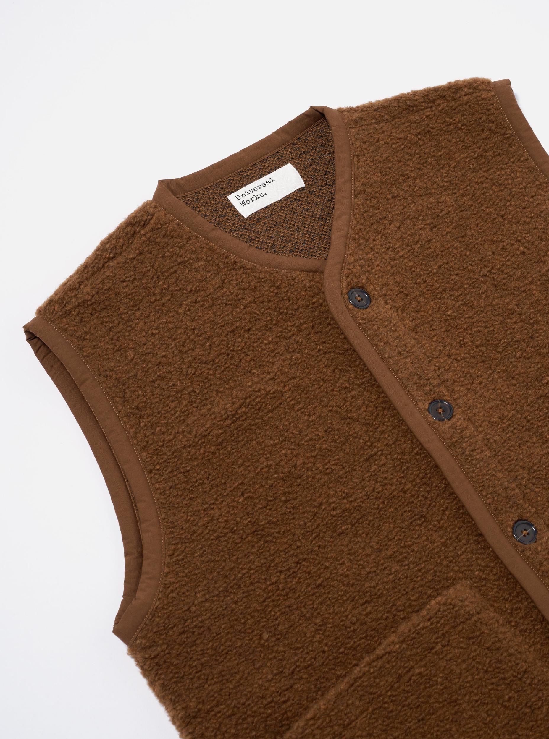 Brown Alvar Fleece Lancaster Gilet Product Image