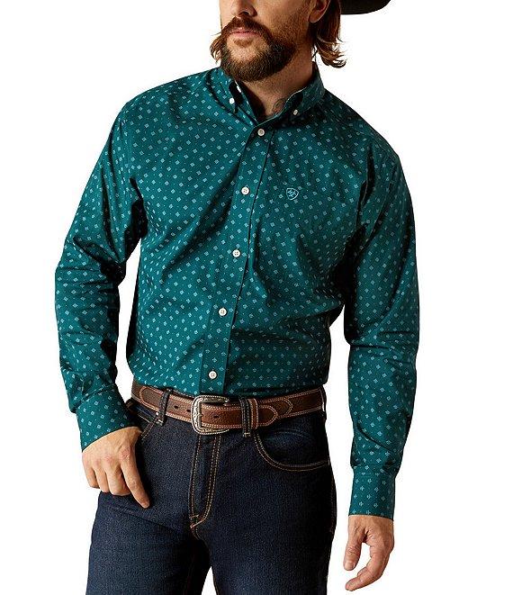 Ariat Classic Fit Gunnar Long Sleeve Woven Shirt Product Image
